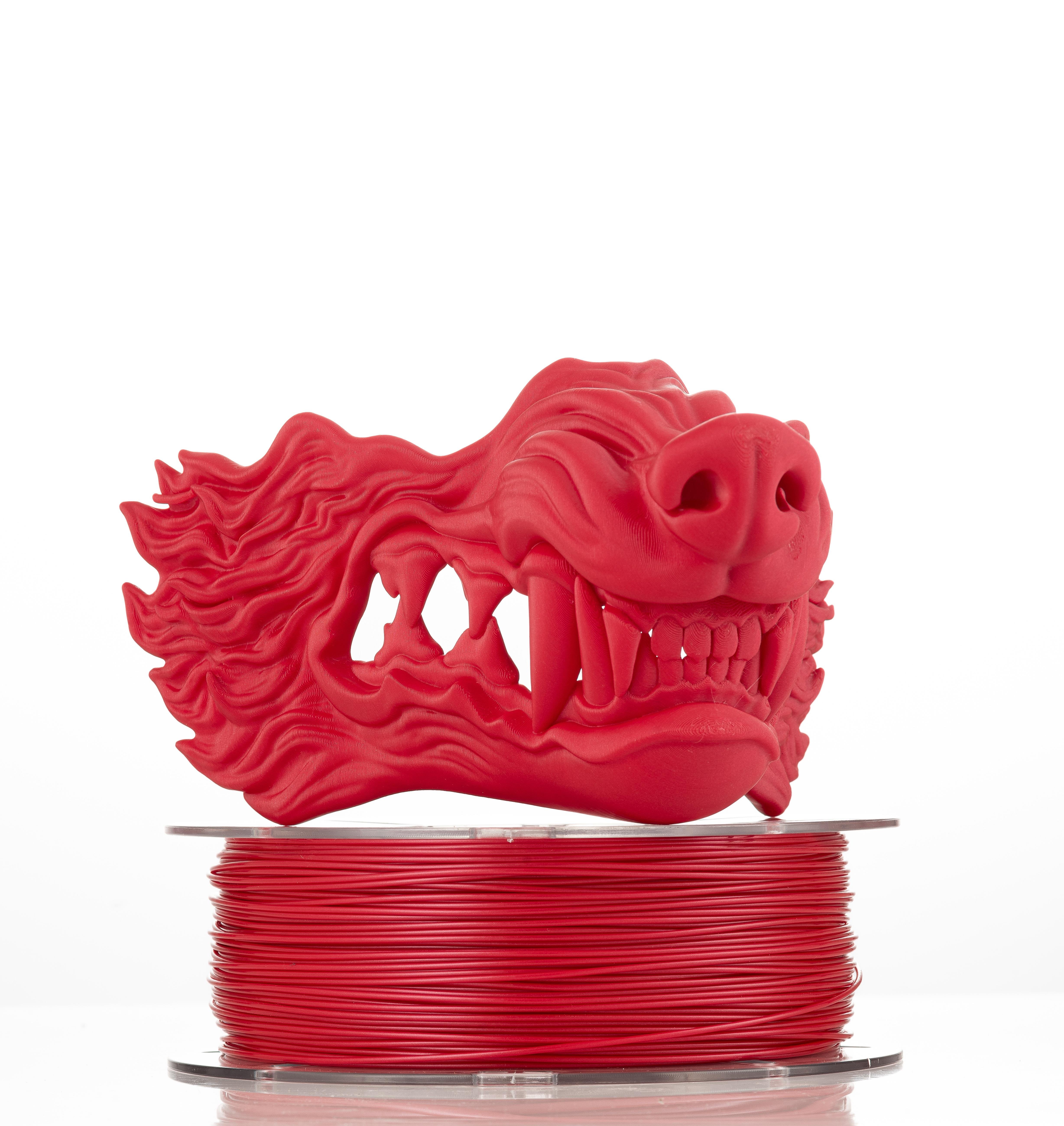 PLA SILK RED- 1.75mm - 1 Kg