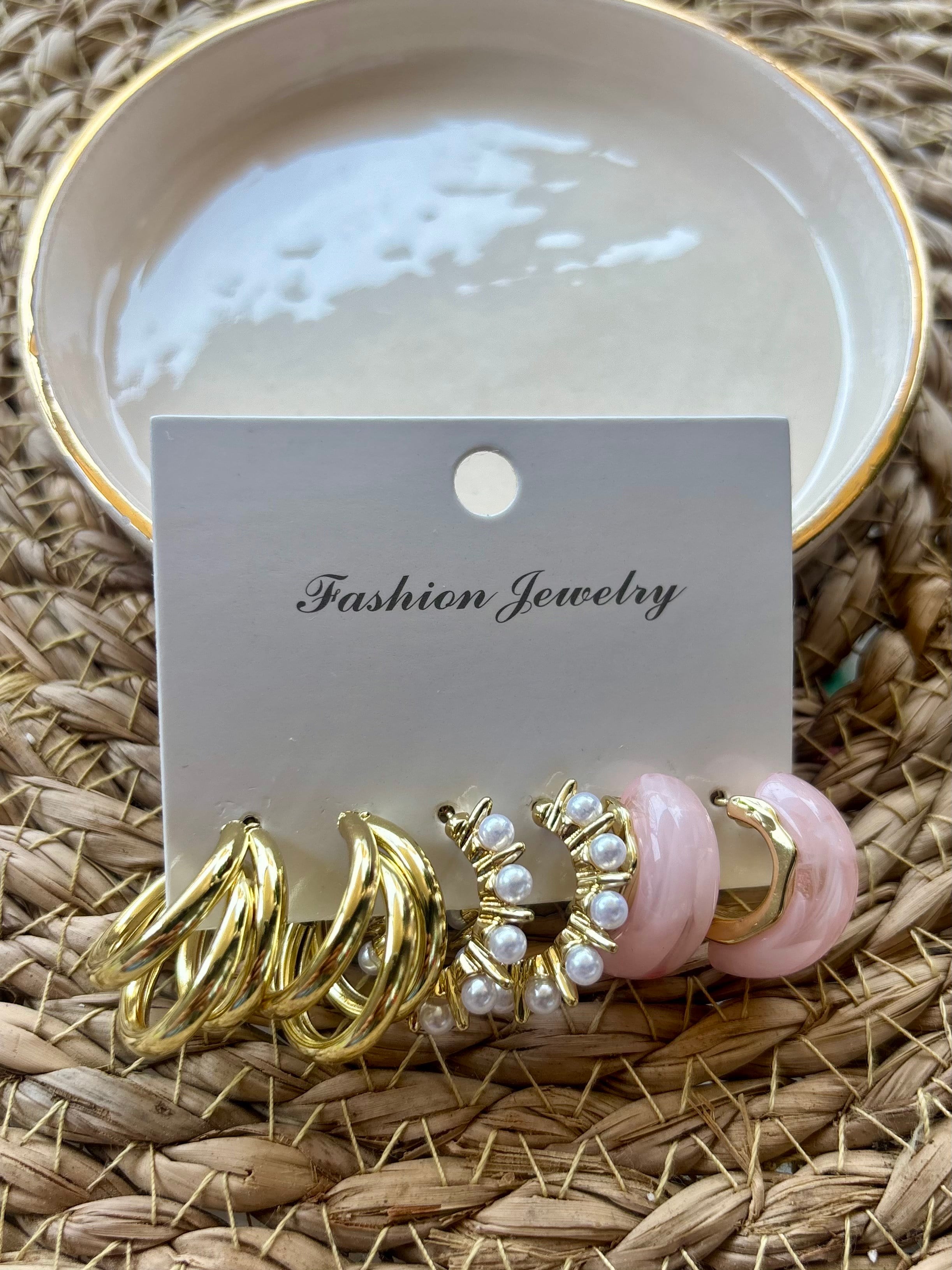 Gold Renk Çoklu Set