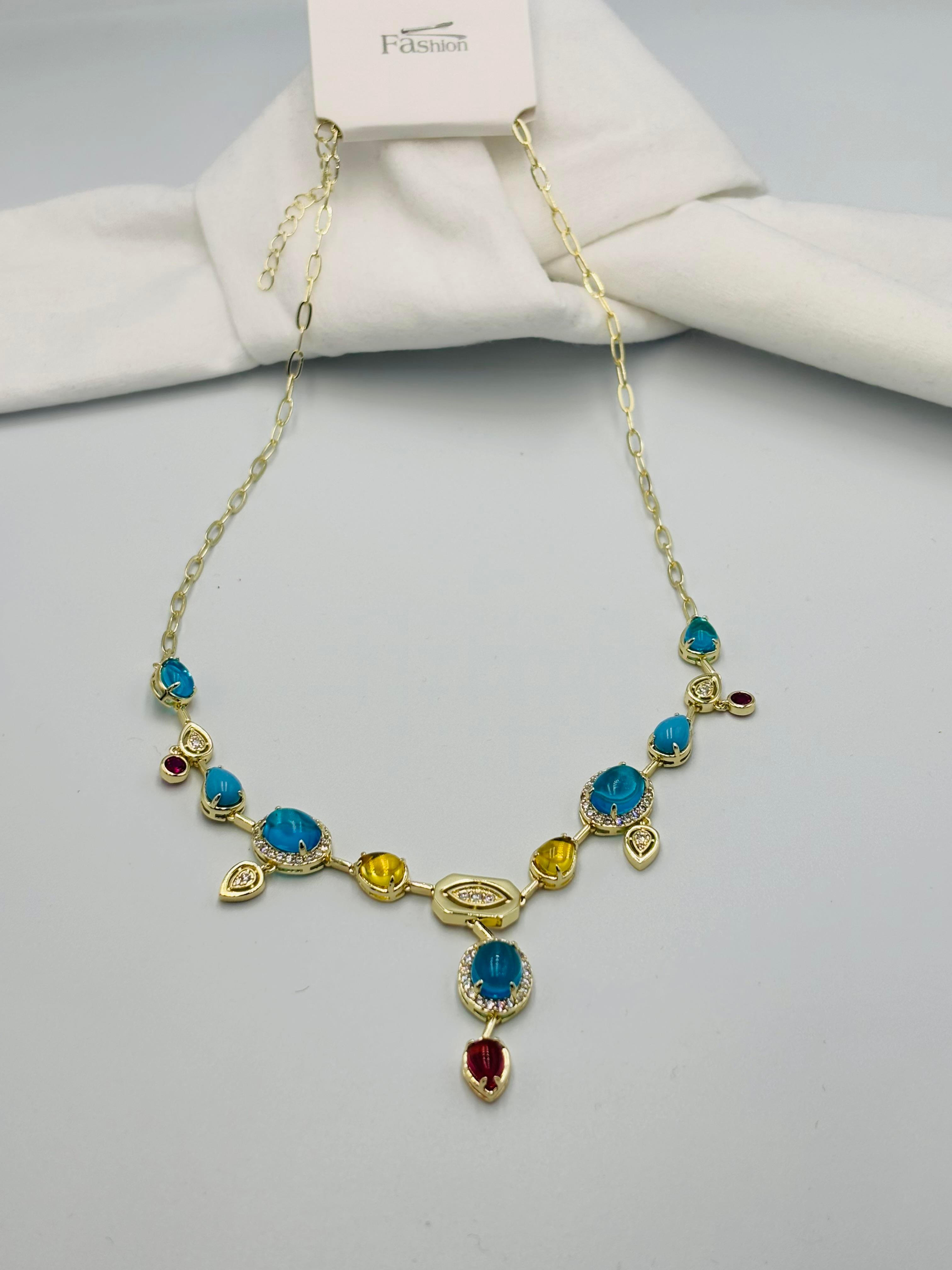 Mg Renkli Çakra Kolye