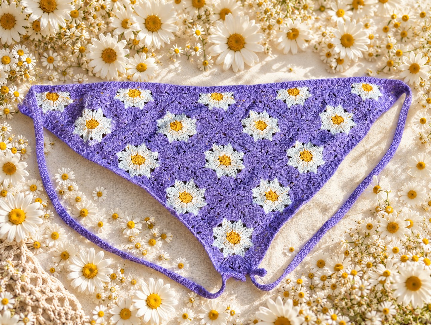Mor Örgü Bandana