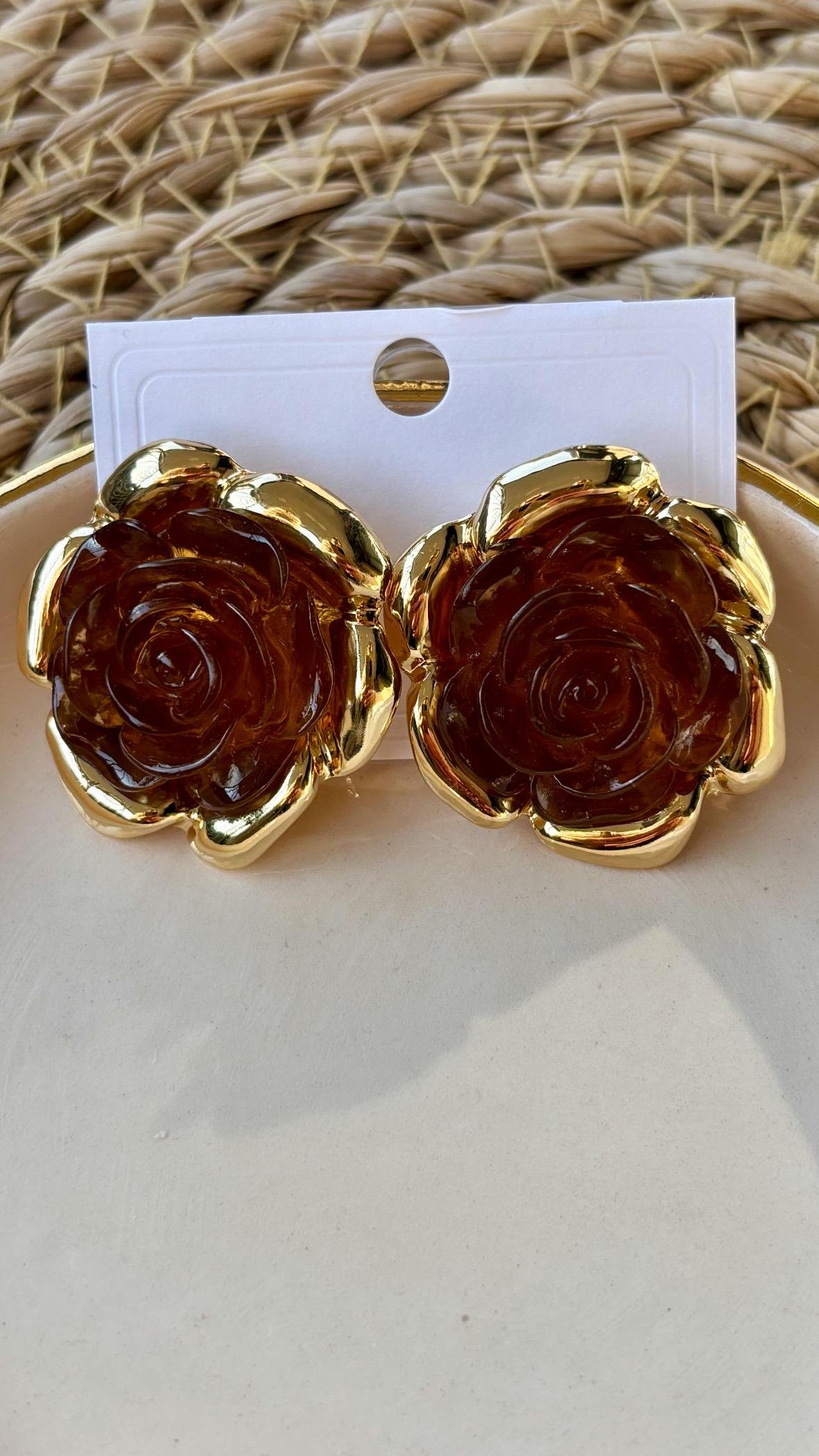Premium Marka Kombine Çiçek Küpe