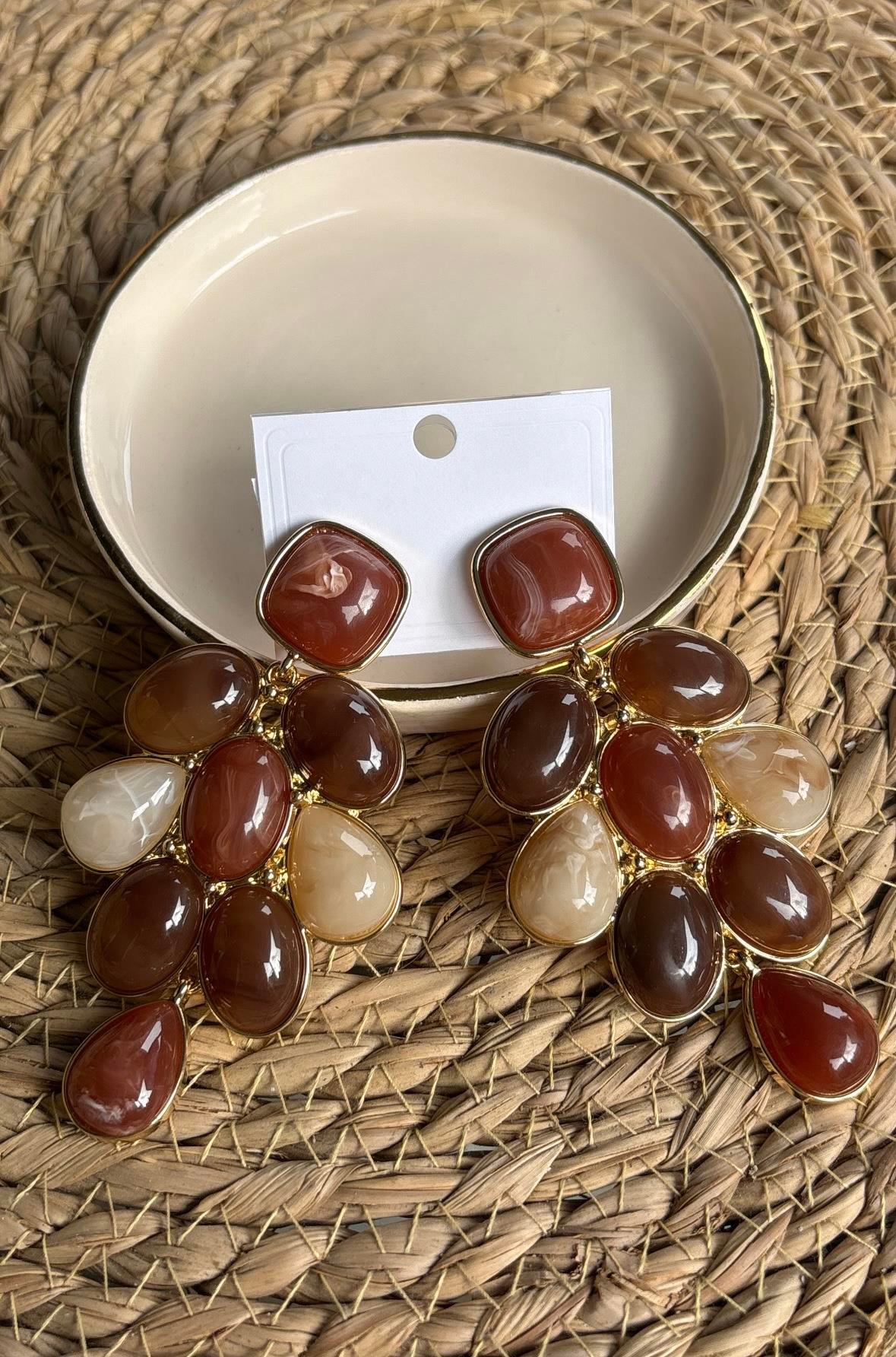 Renkli Sarkıt Küpe