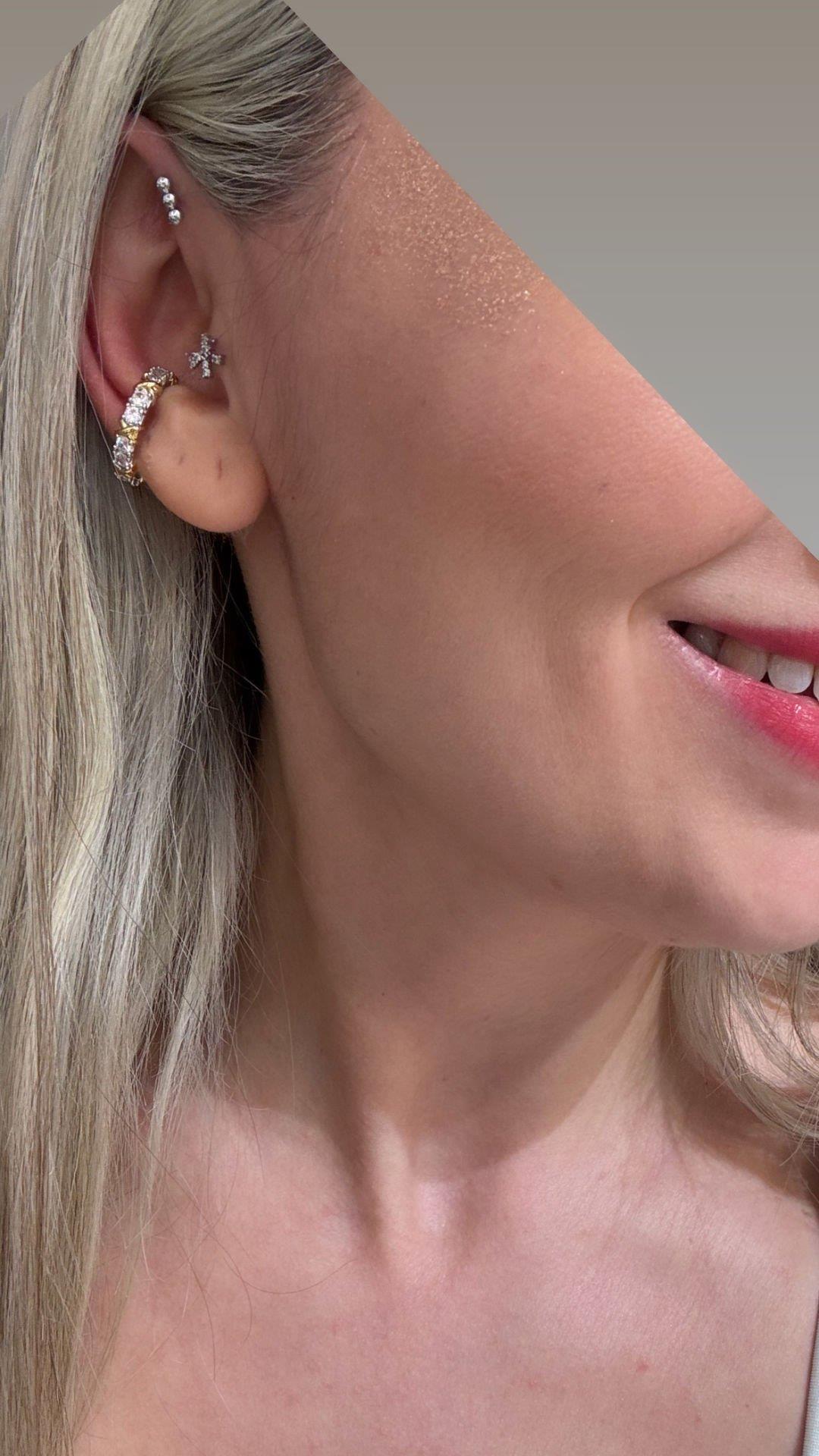 Taşlı Earcuff