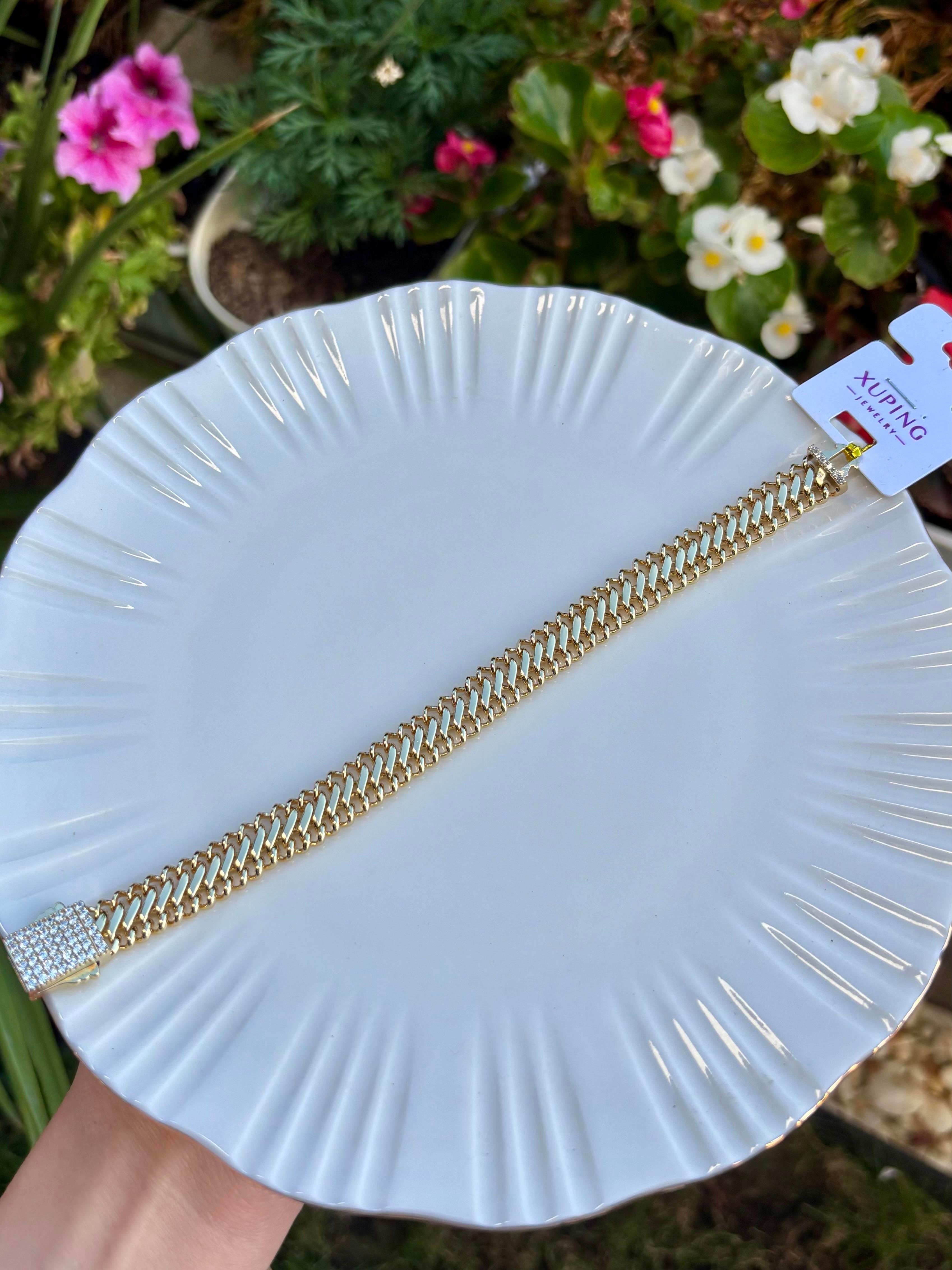 Xuping Gold Gurmet Bileklik