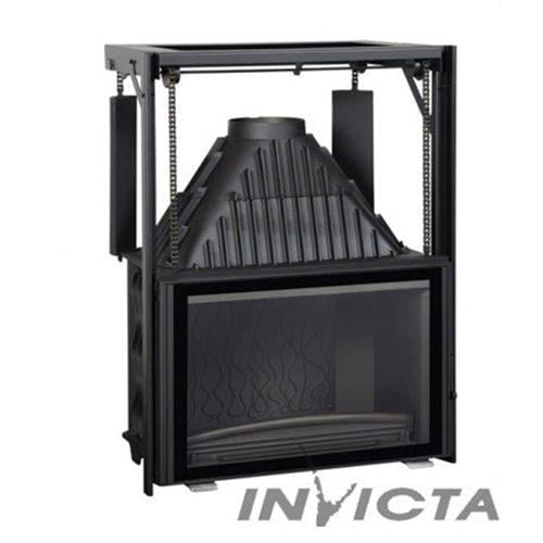 INVICTA 80'LİK GRANDE ANGLE ASANSÖRLÜ DÖKÜM ŞÖMİNE HAZNESİ