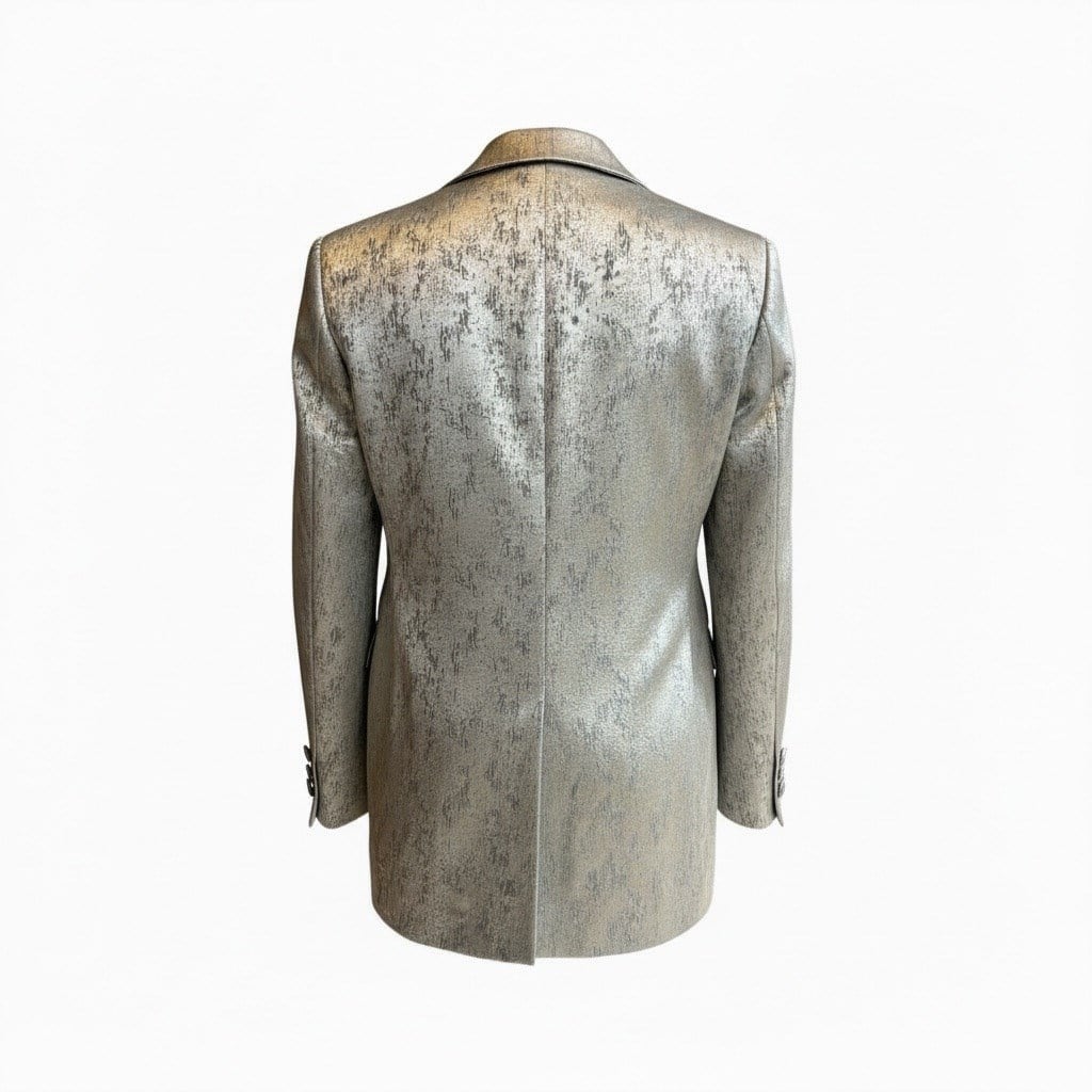 Karakaşlı Argent Délavé - Edition Limitée Ceket