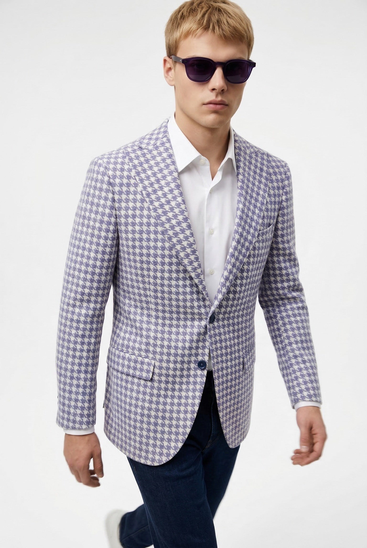Karakaşlı Houndstooth Blazer