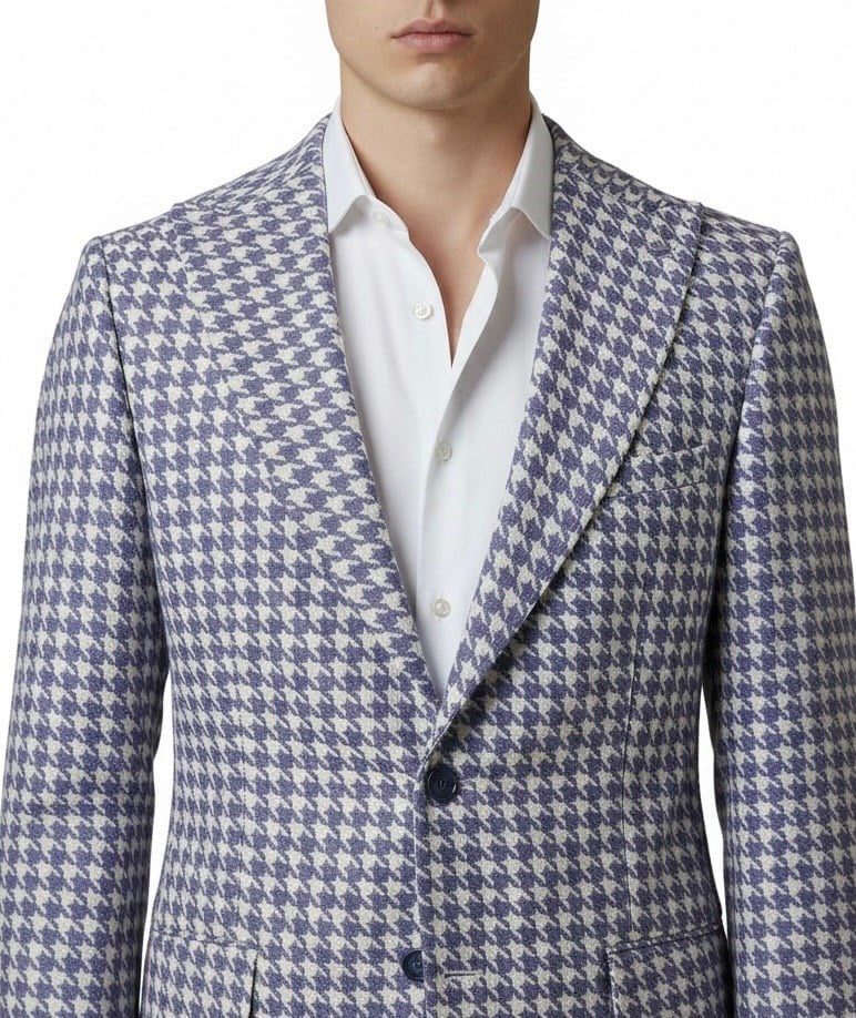 Karakaşlı Houndstooth Blazer
