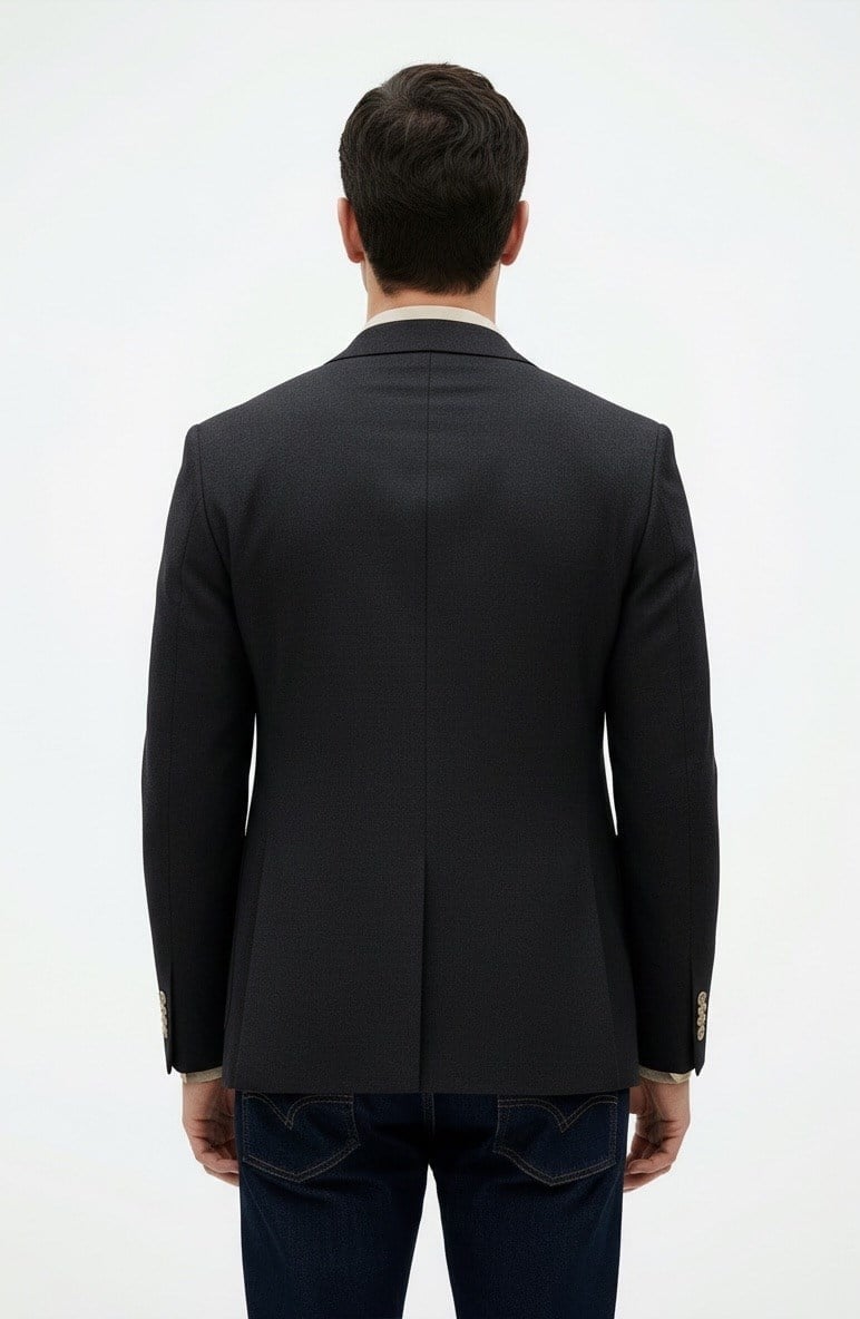 Karakaşlı Siyah Dimension Blazer