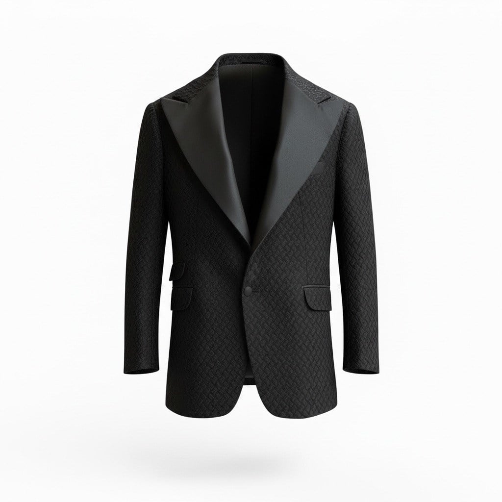 Karakaşlı Siyah Dimension Smokin Ceket
