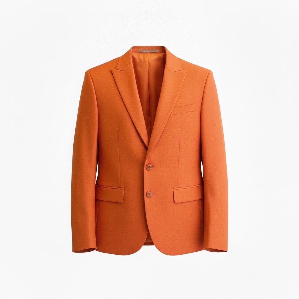 Karakaşlı Turuncu Blazer