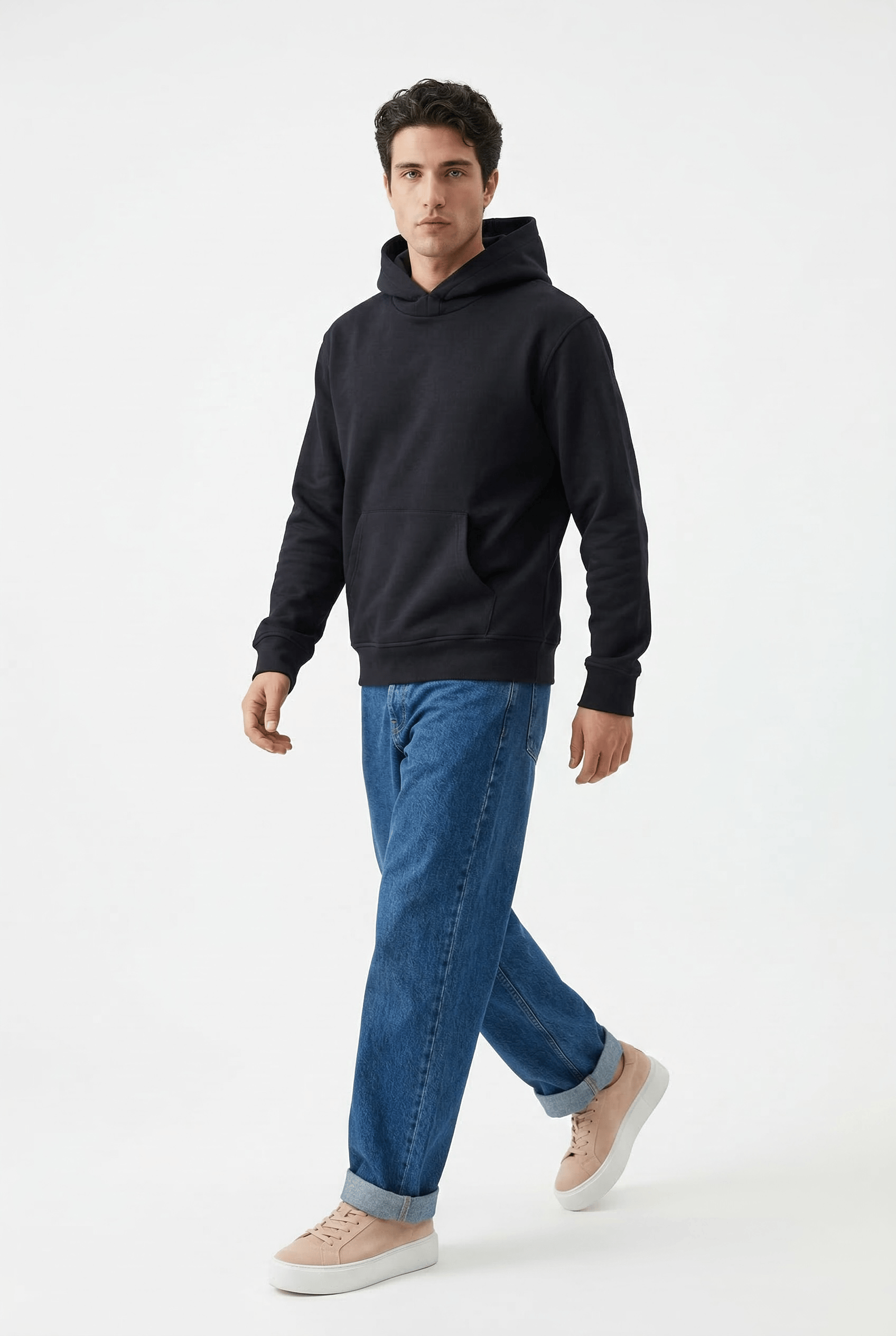 Noir Essential Hoodie 