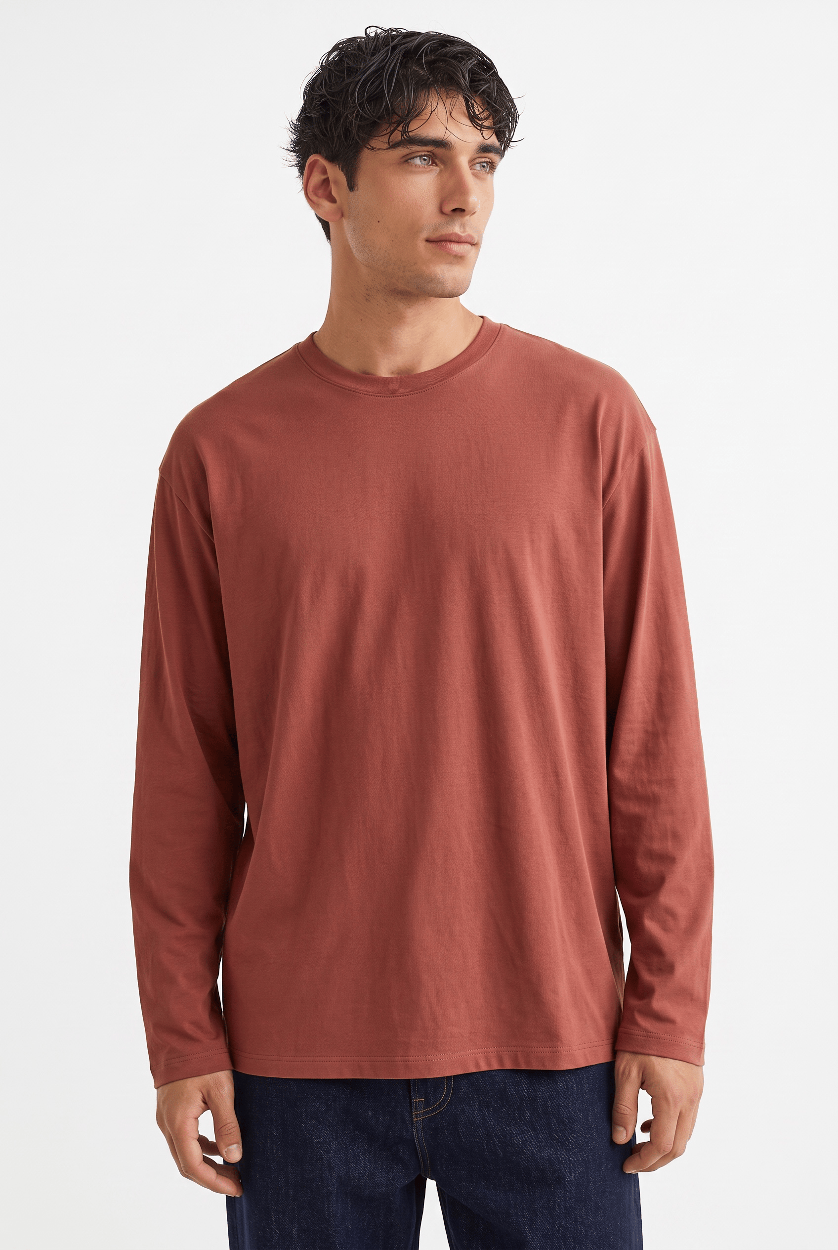 Noir Essential Long Sleeve Tee