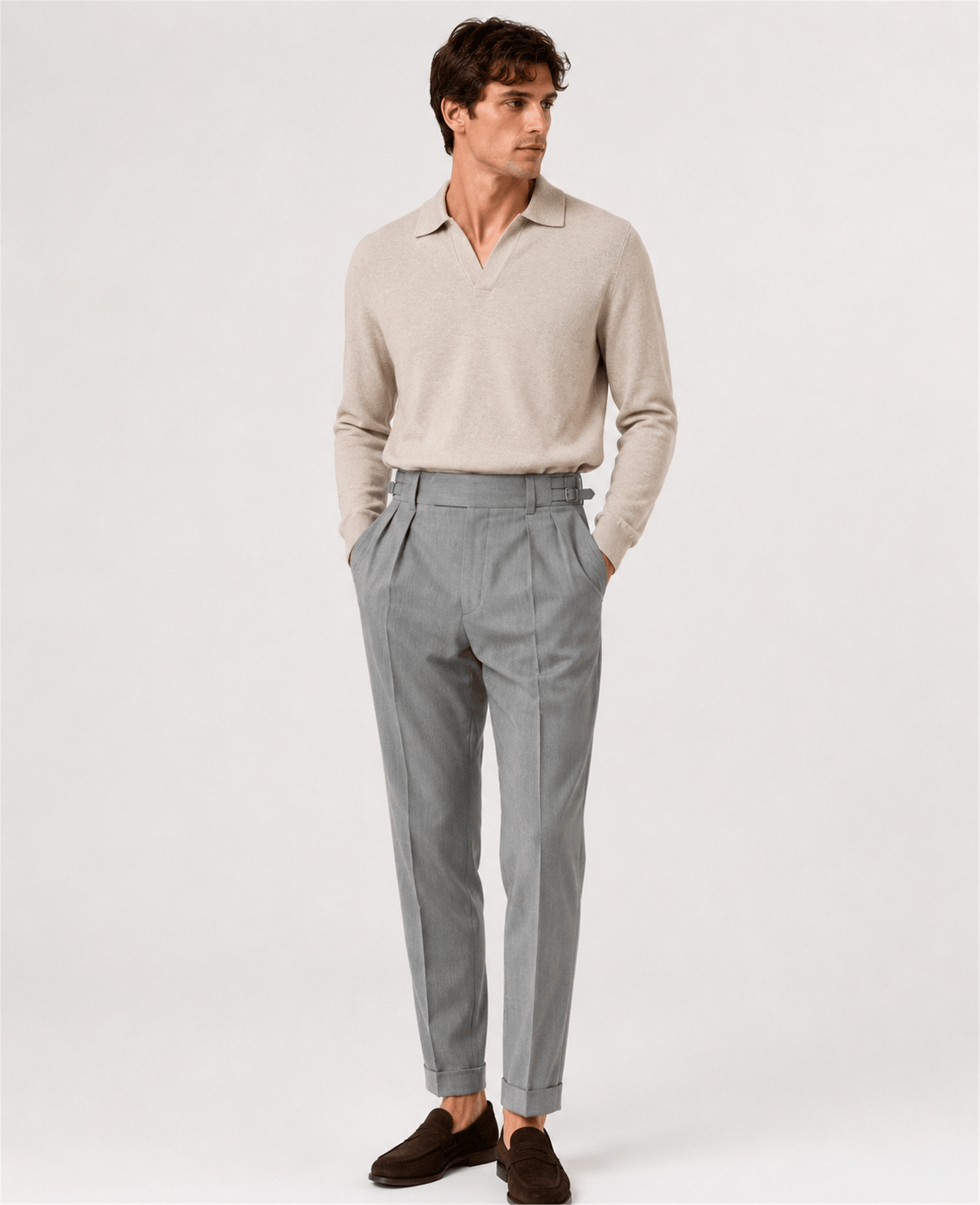 Noir Touch Polo Beige