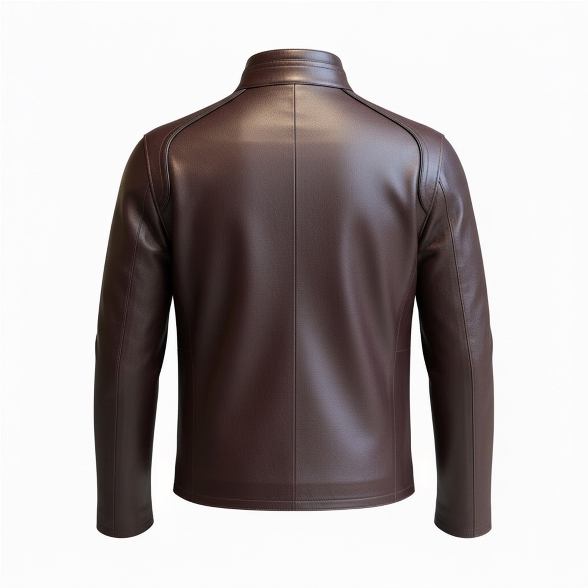 Rouge Noir Bordo Deri Ceket 