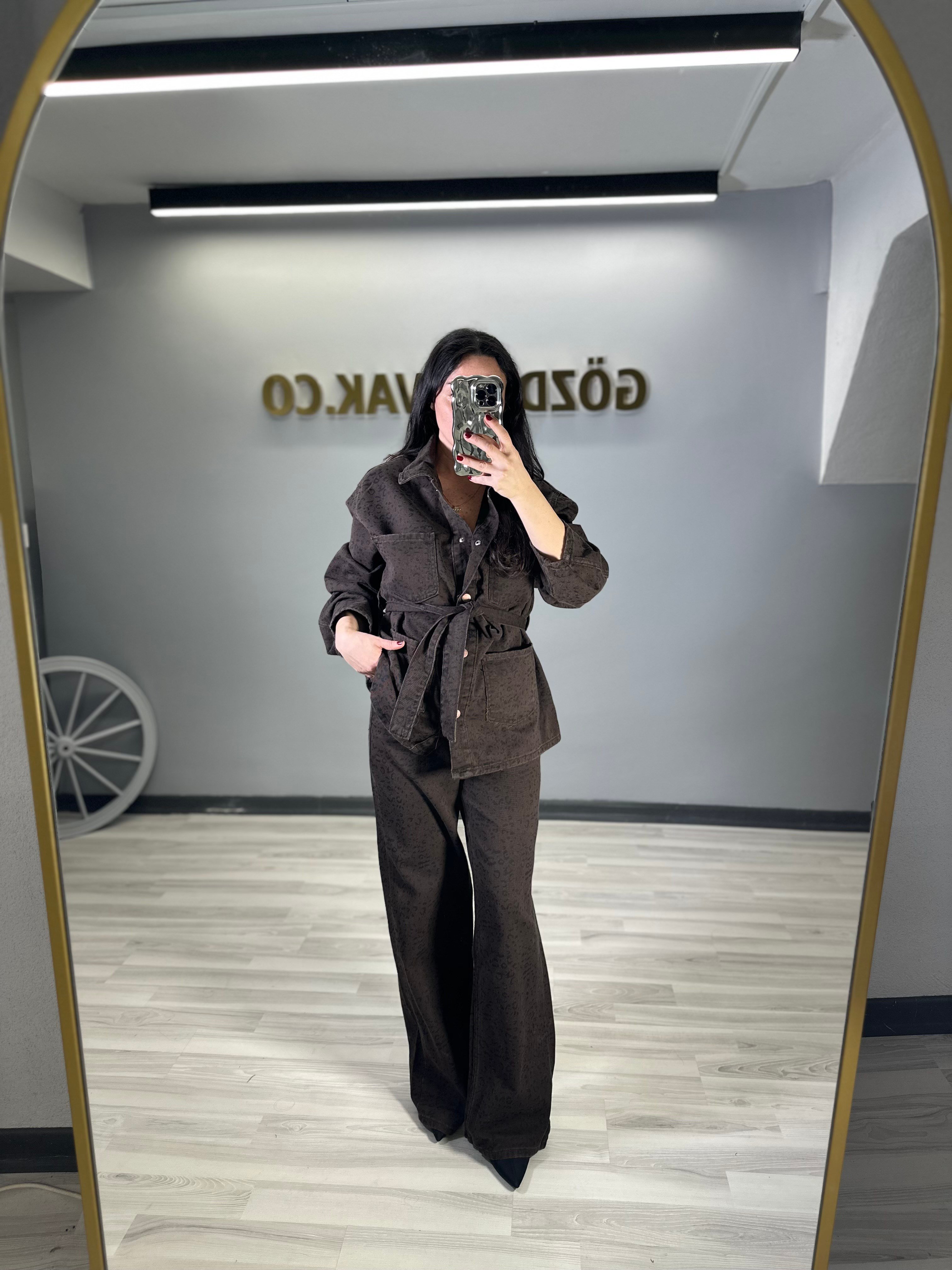 LEOPAR CEKET PANTOLON TAKIM