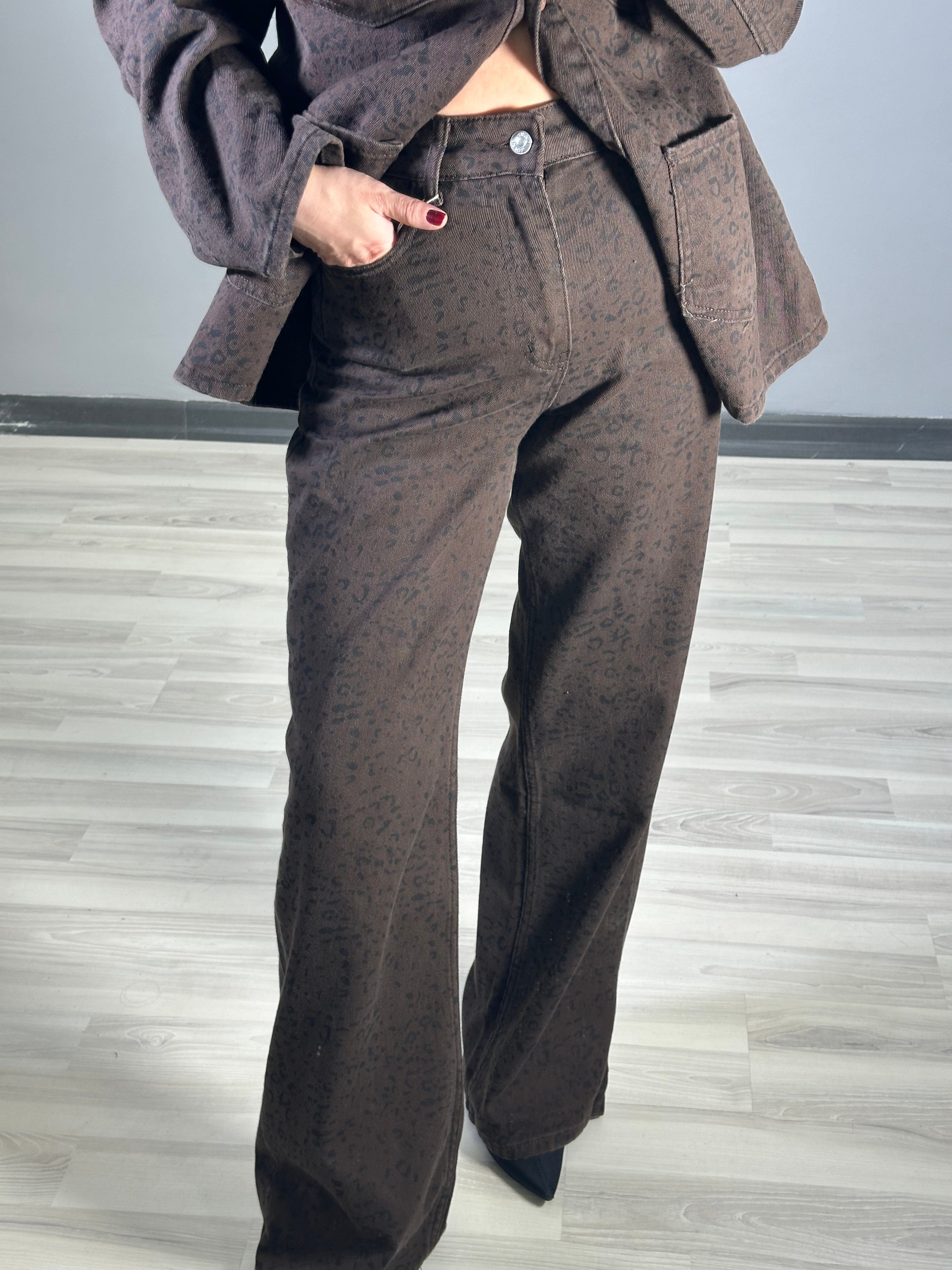 LEOPAR CEKET PANTOLON TAKIM
