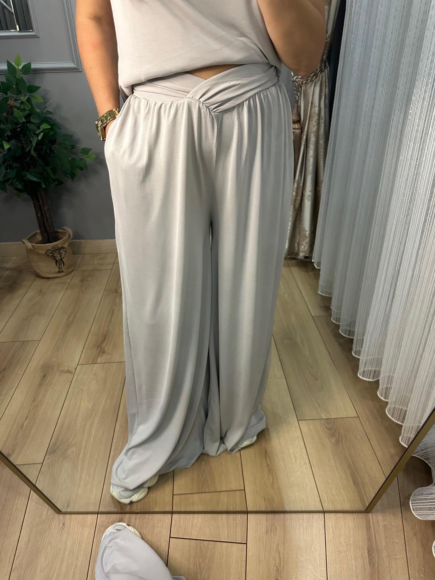 MODAL DRAPELİ PANTOLON