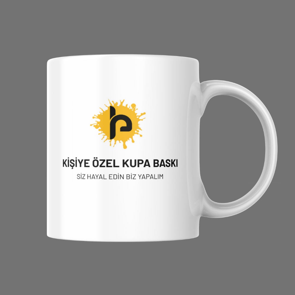 Beyaz Kupa Baskı