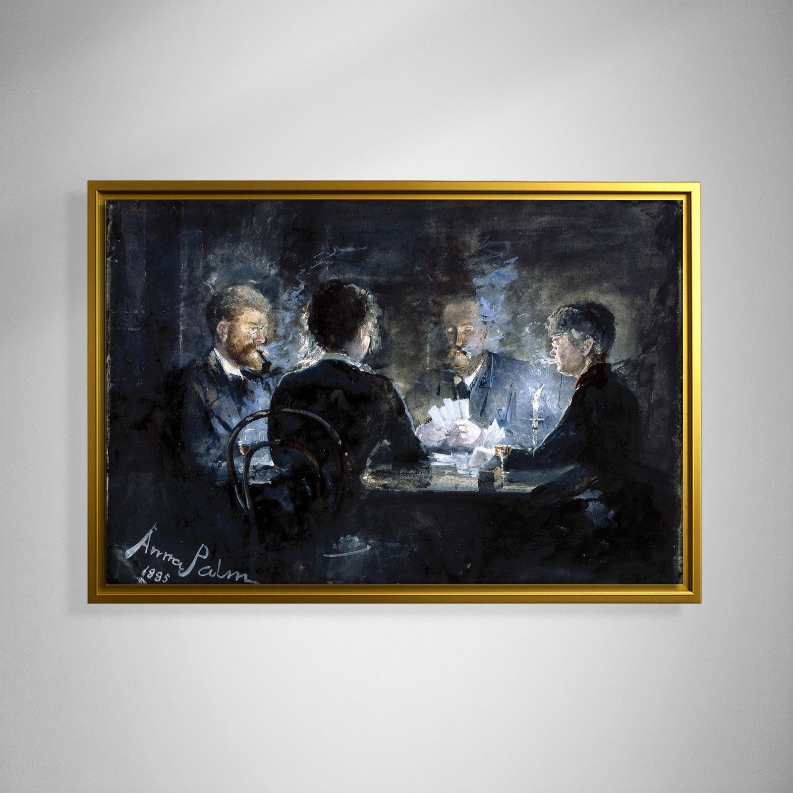 A Game of L'Hombre in Brøndum's Hotel – Anna Palm