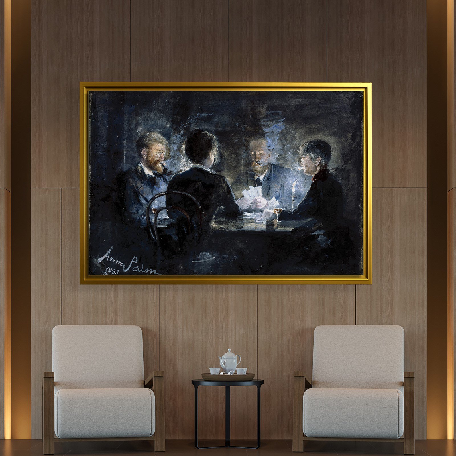 A Game of L'Hombre in Brøndum's Hotel – Anna Palm