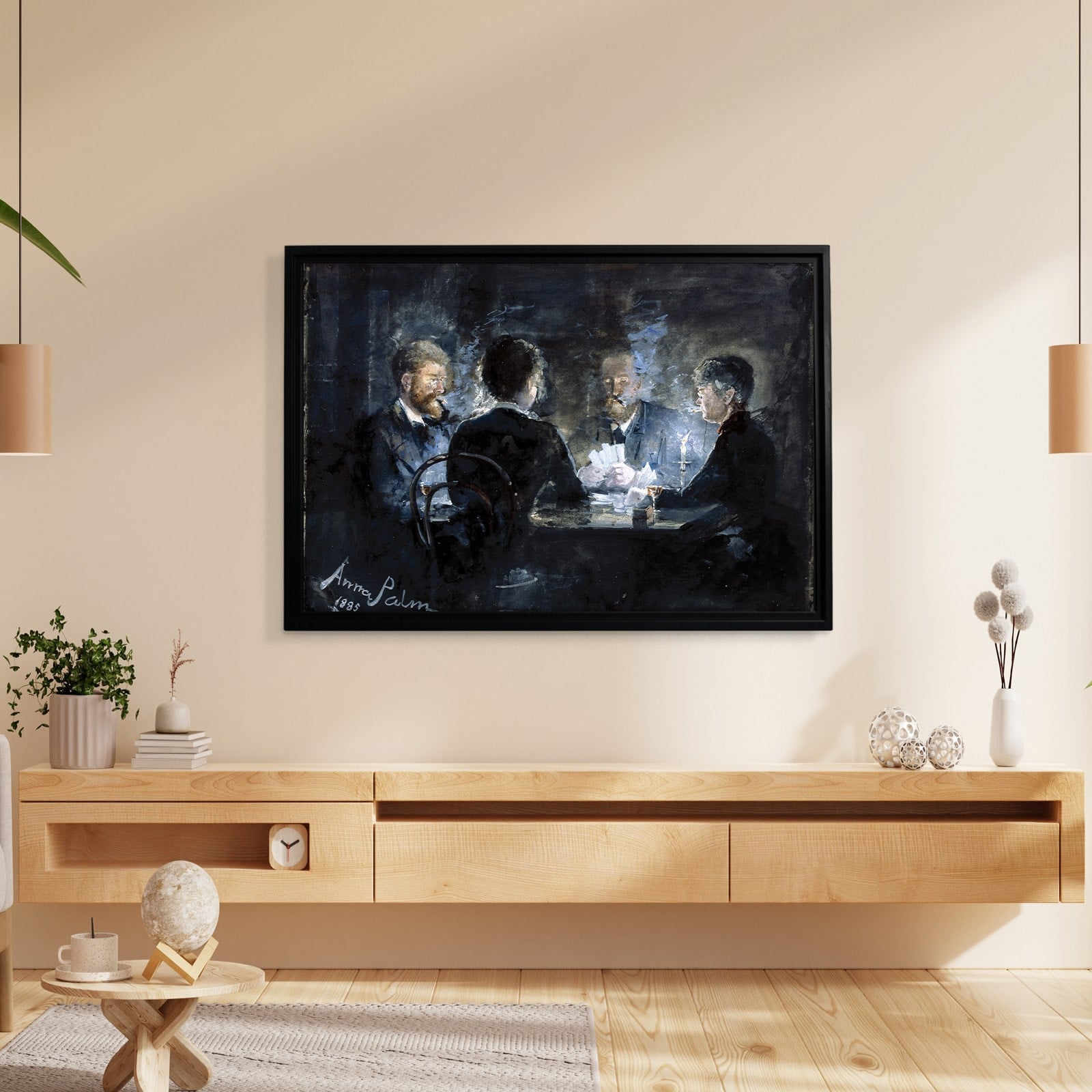 A Game of L'Hombre in Brøndum's Hotel – Anna Palm