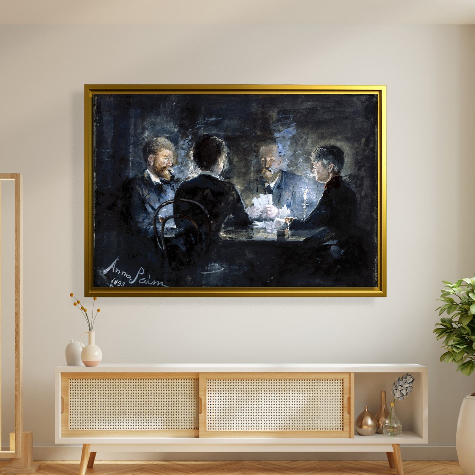 A Game of L'Hombre in Brøndum's Hotel – Anna Palm