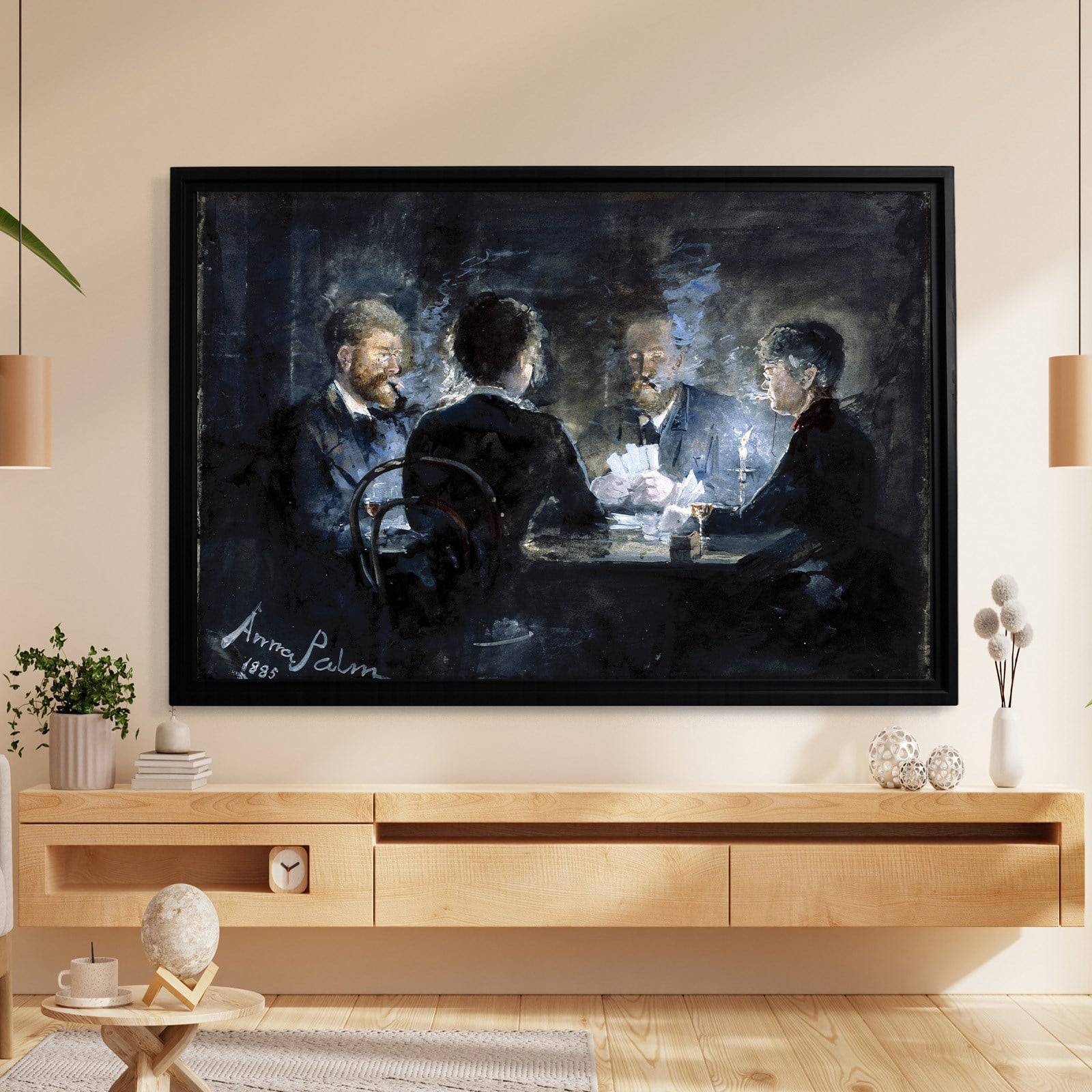 A Game of L'Hombre in Brøndum's Hotel – Anna Palm