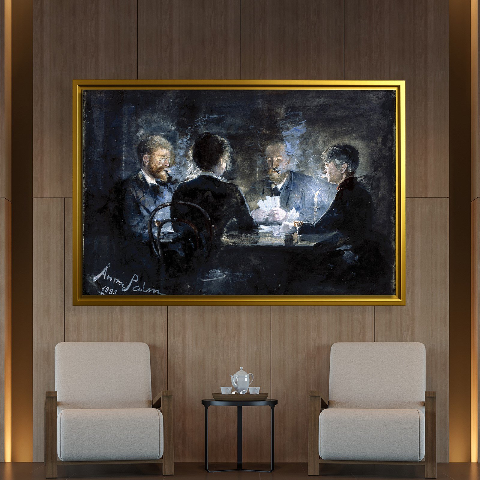 A Game of L'Hombre in Brøndum's Hotel – Anna Palm