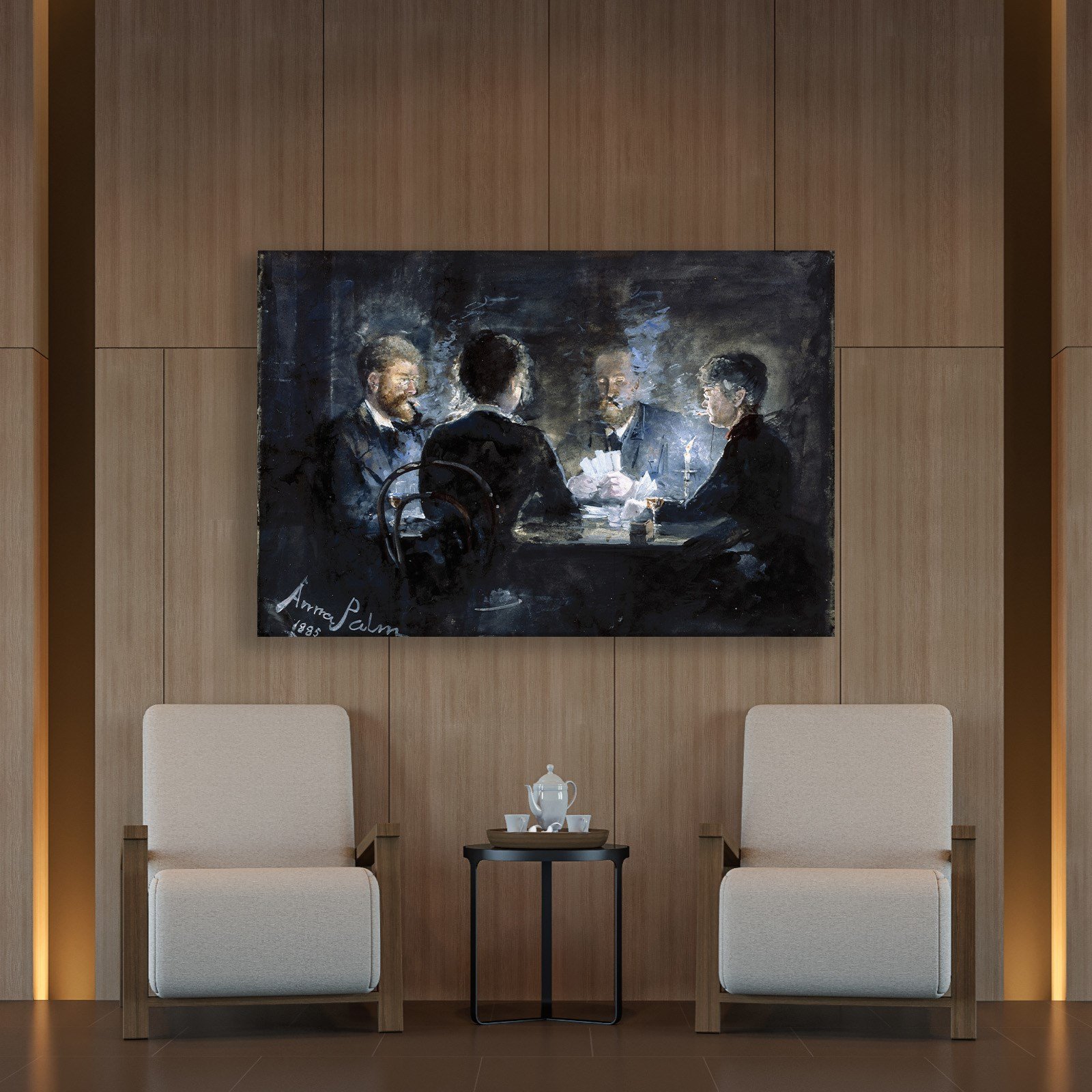 A Game of L'Hombre in Brøndum's Hotel – Anna Palm