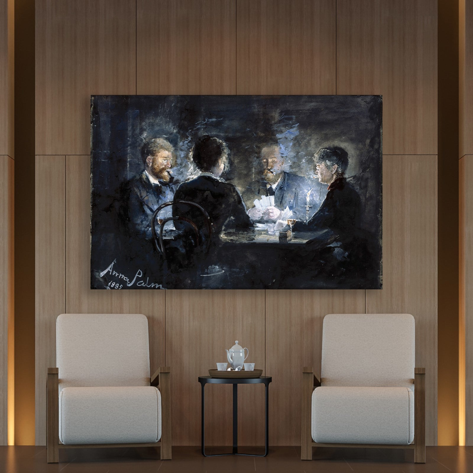 A Game of L'Hombre in Brøndum's Hotel – Anna Palm