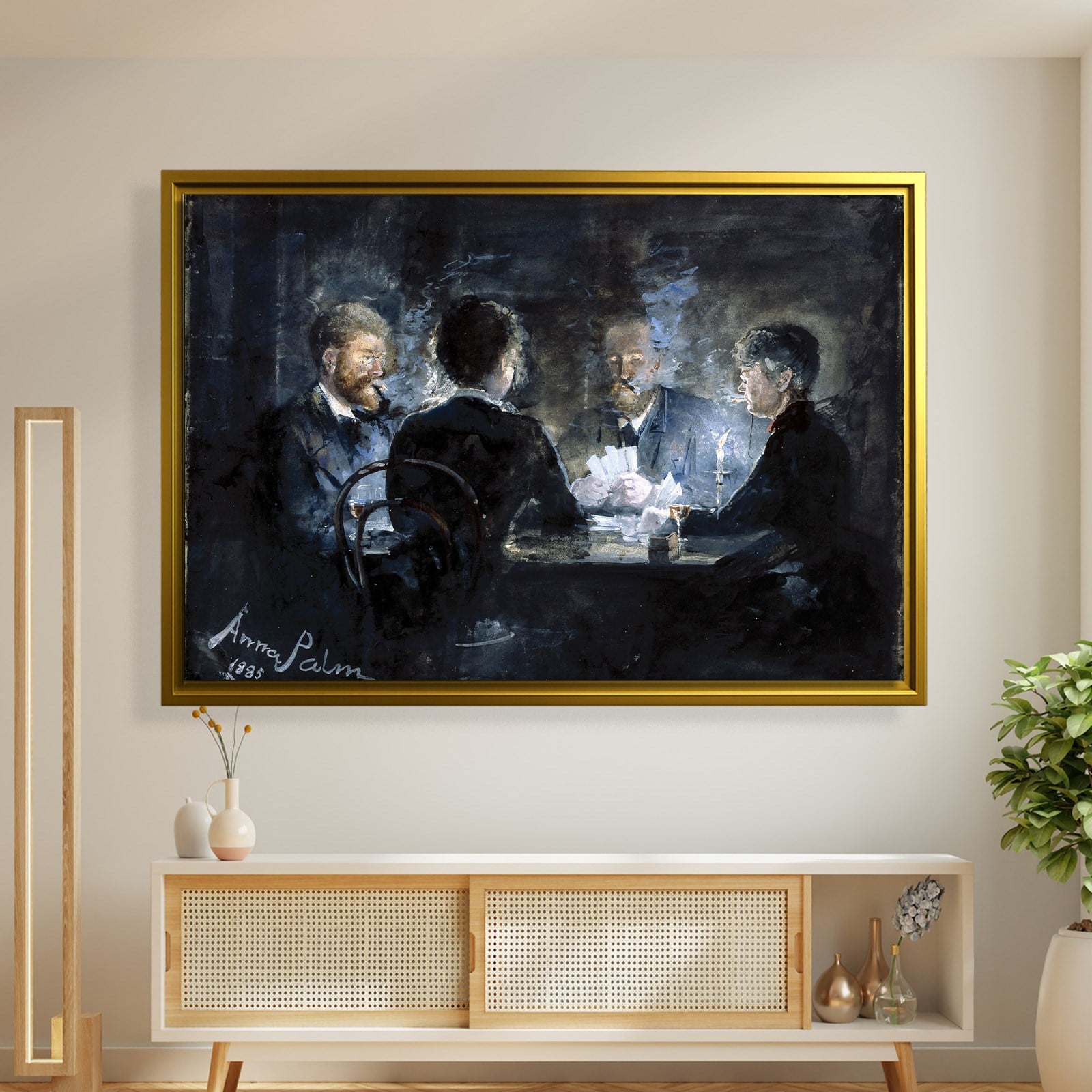 A Game of L'Hombre in Brøndum's Hotel – Anna Palm