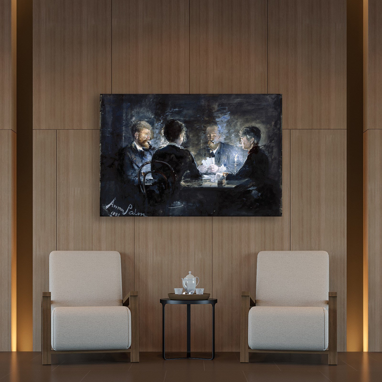 A Game of L'Hombre in Brøndum's Hotel – Anna Palm