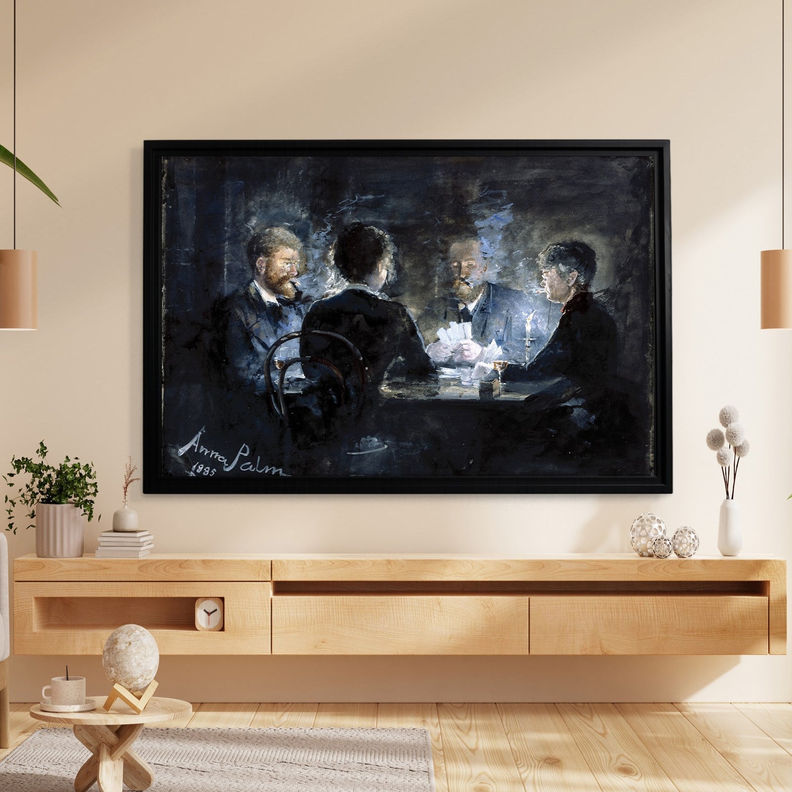 A Game of L'Hombre in Brøndum's Hotel – Anna Palm