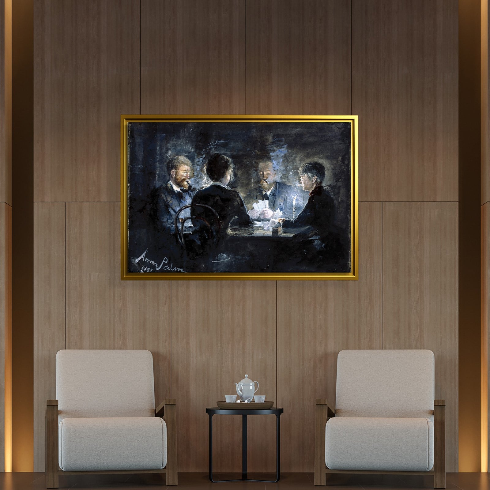 A Game of L'Hombre in Brøndum's Hotel – Anna Palm