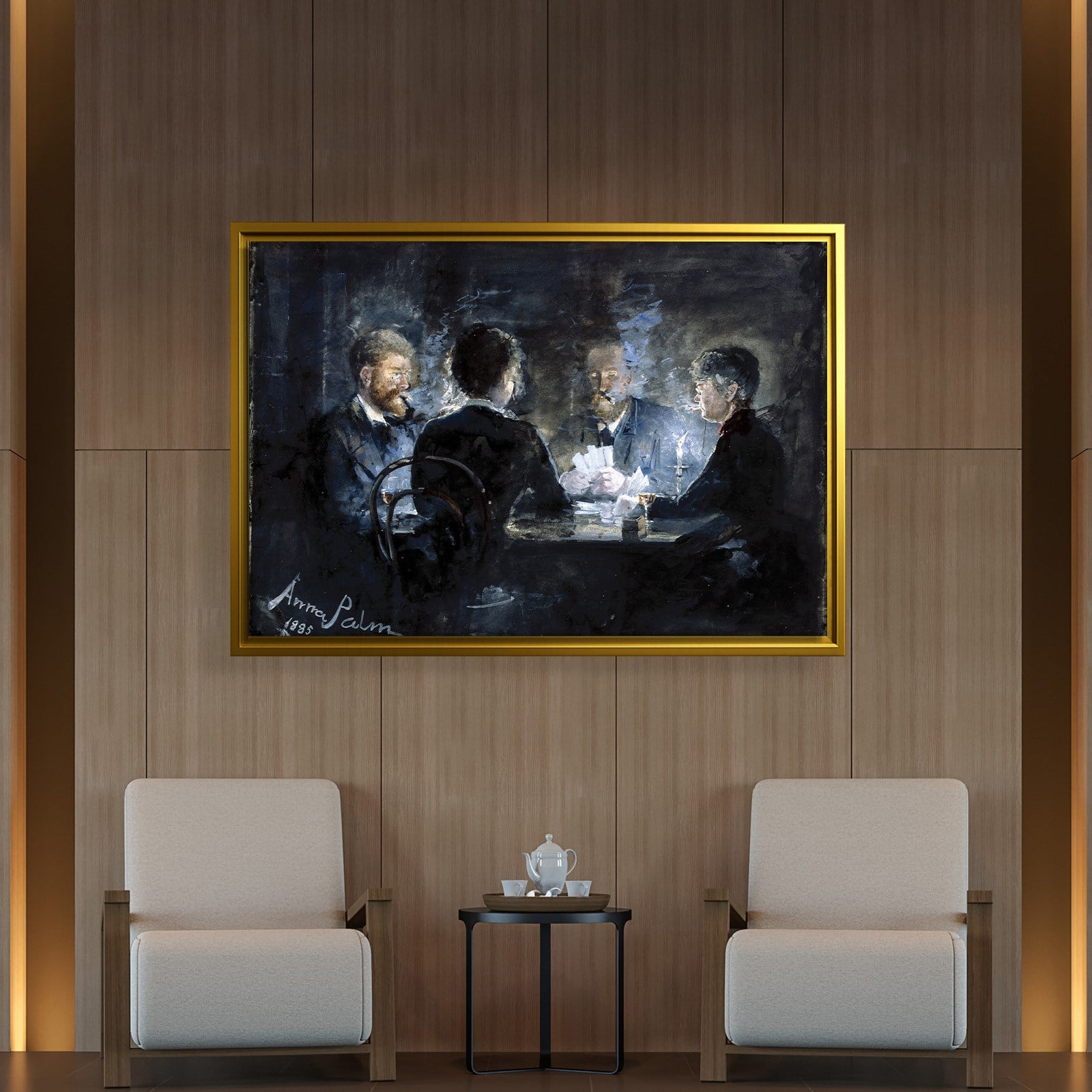 A Game of L'Hombre in Brøndum's Hotel – Anna Palm