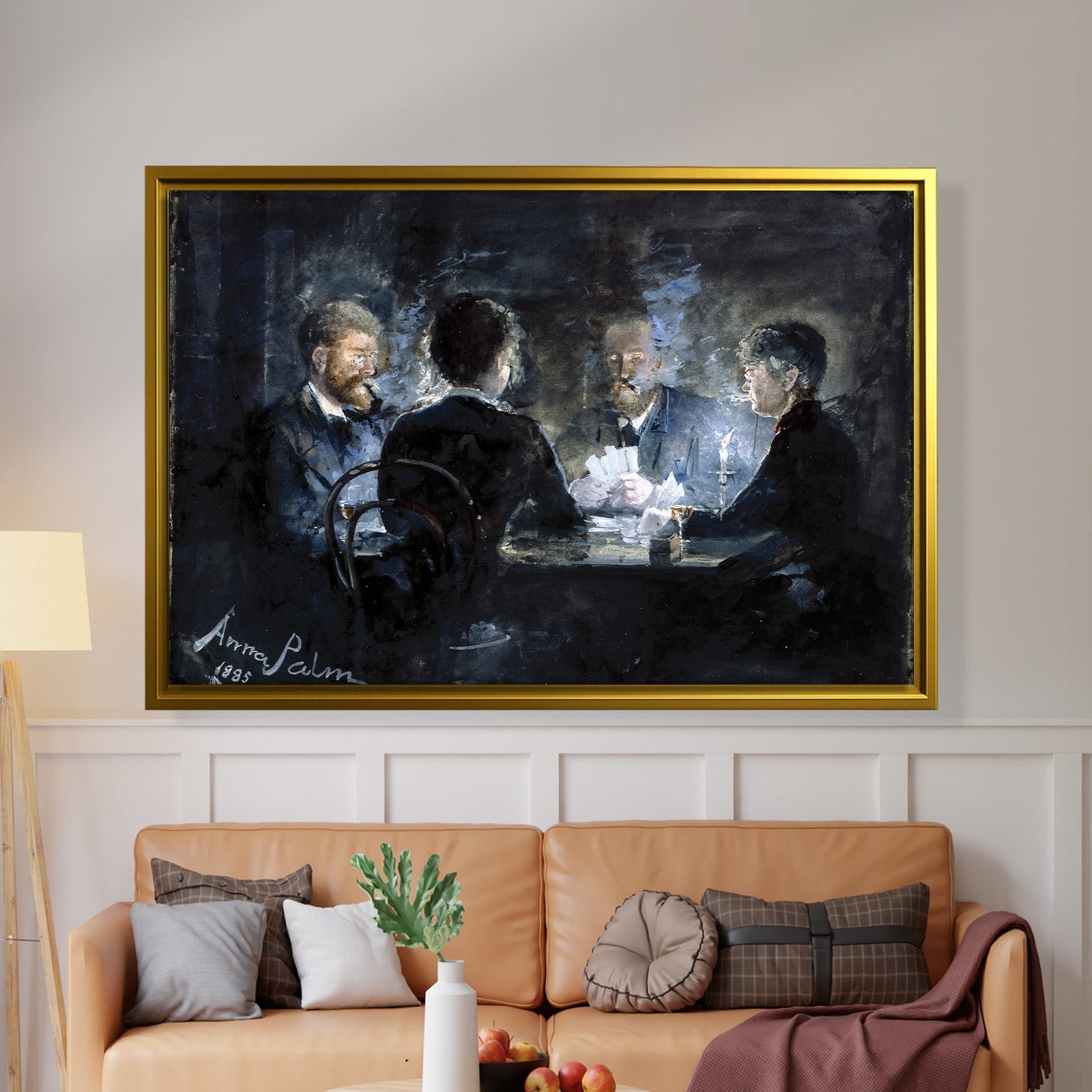 A Game of L'Hombre in Brøndum's Hotel – Anna Palm