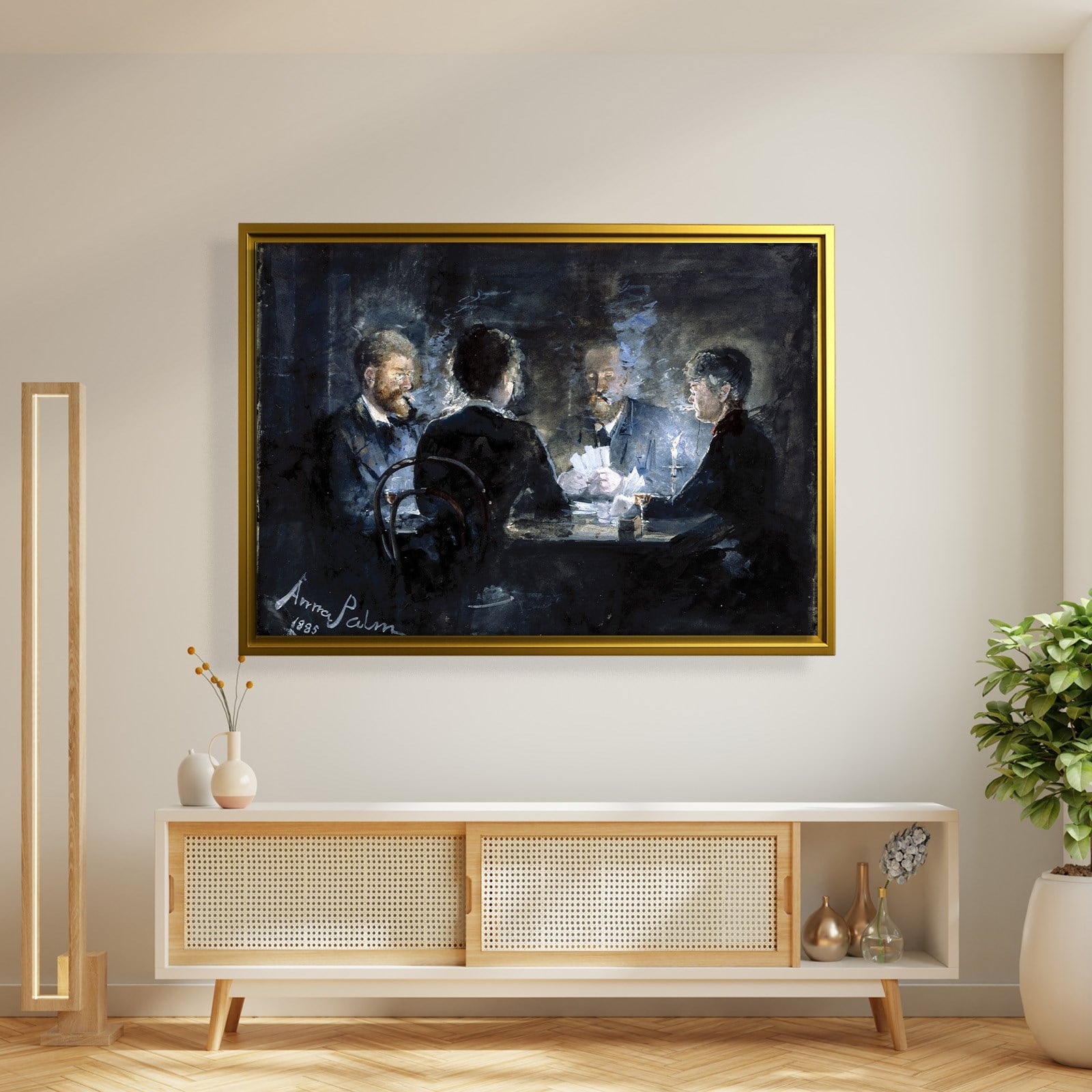 A Game of L'Hombre in Brøndum's Hotel – Anna Palm