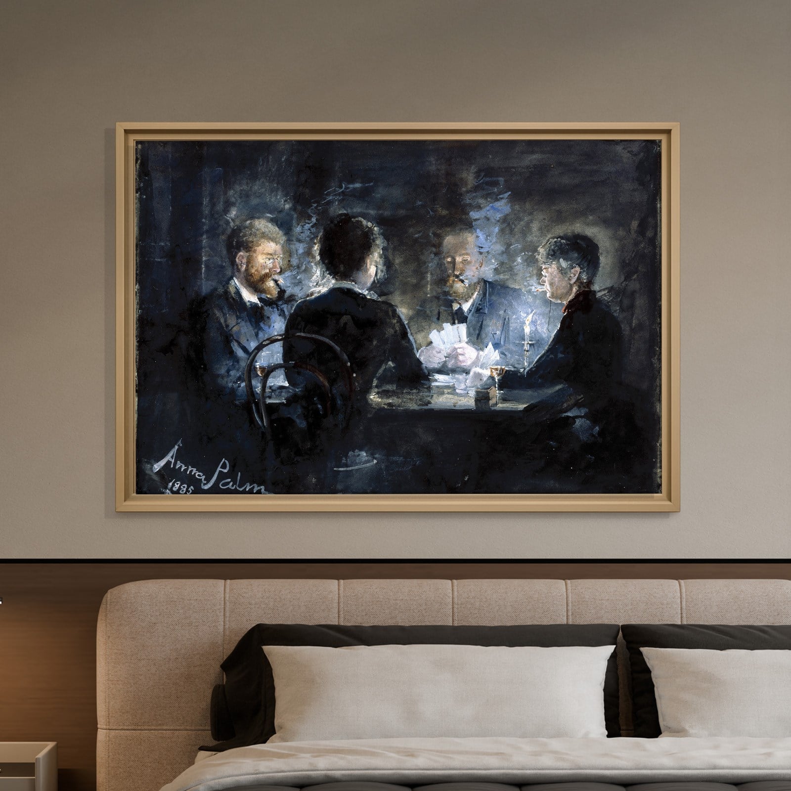 A Game of L'Hombre in Brøndum's Hotel – Anna Palm