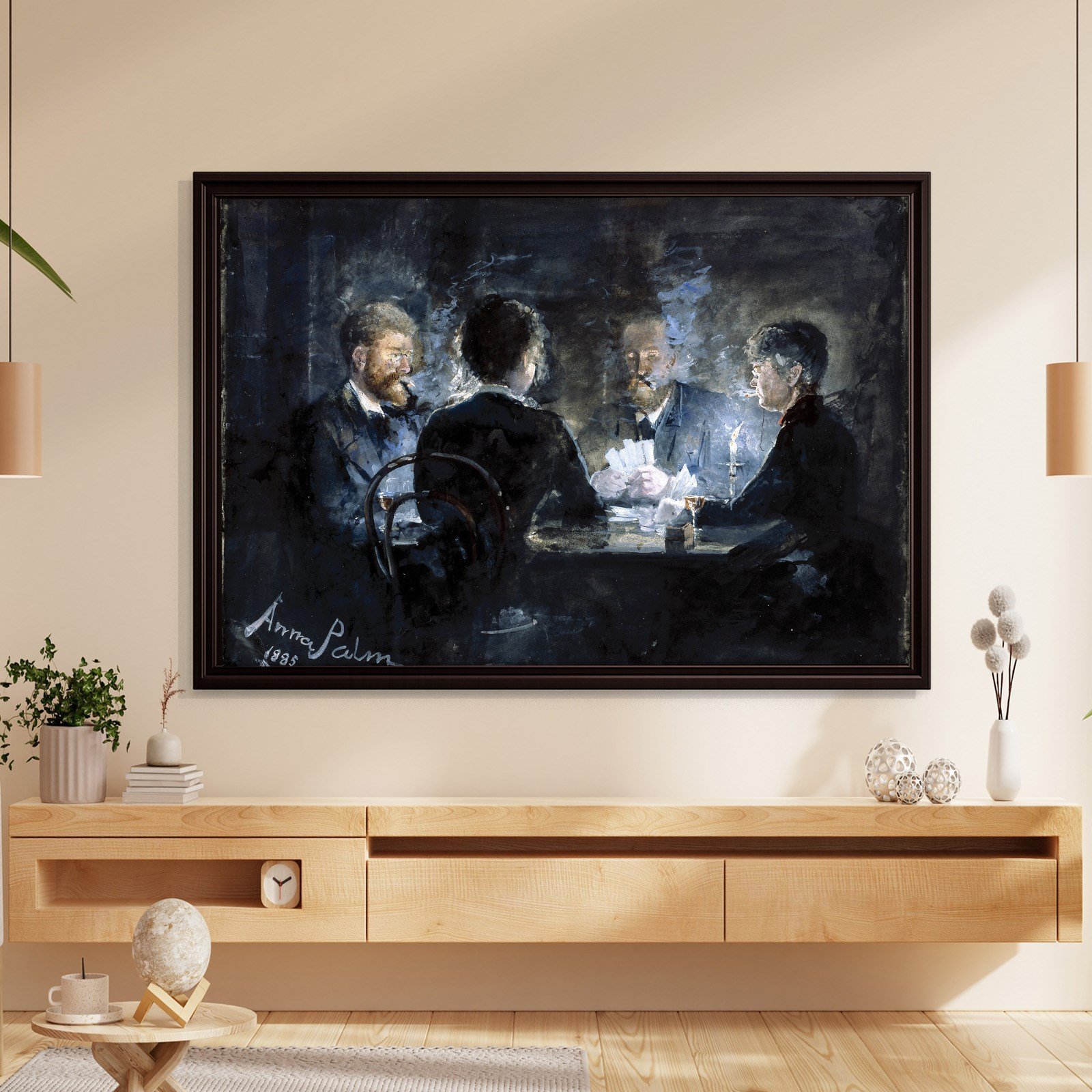 A Game of L'Hombre in Brøndum's Hotel – Anna Palm