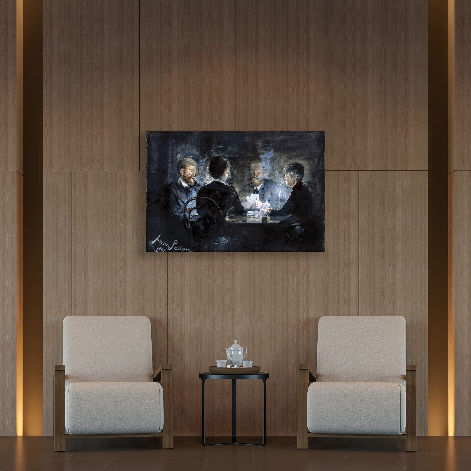 A Game of L'Hombre in Brøndum's Hotel – Anna Palm