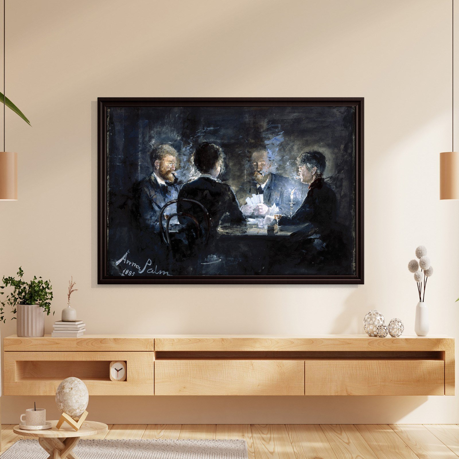A Game of L'Hombre in Brøndum's Hotel – Anna Palm