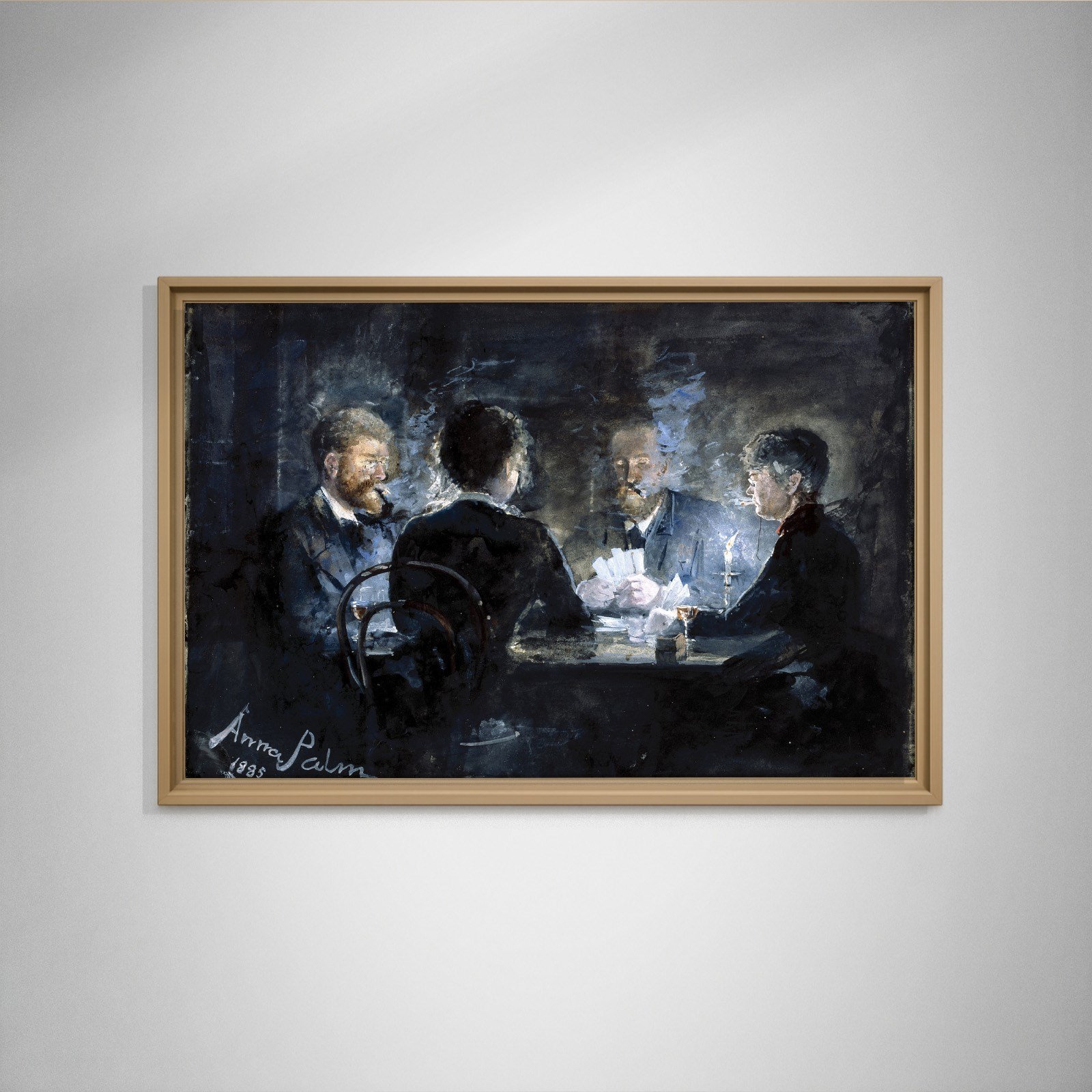 A Game of L'Hombre in Brøndum's Hotel – Anna Palm
