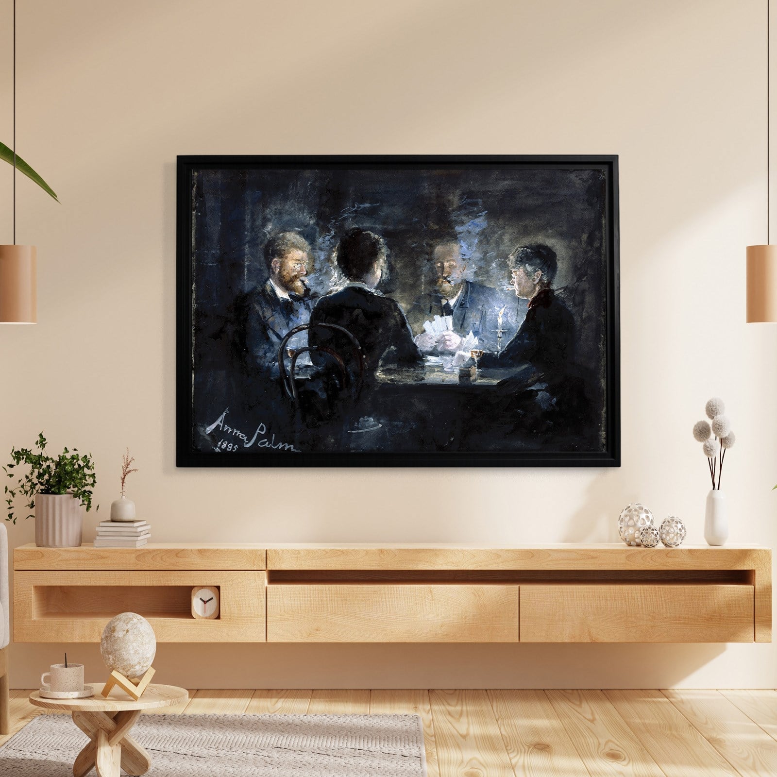 A Game of L'Hombre in Brøndum's Hotel – Anna Palm