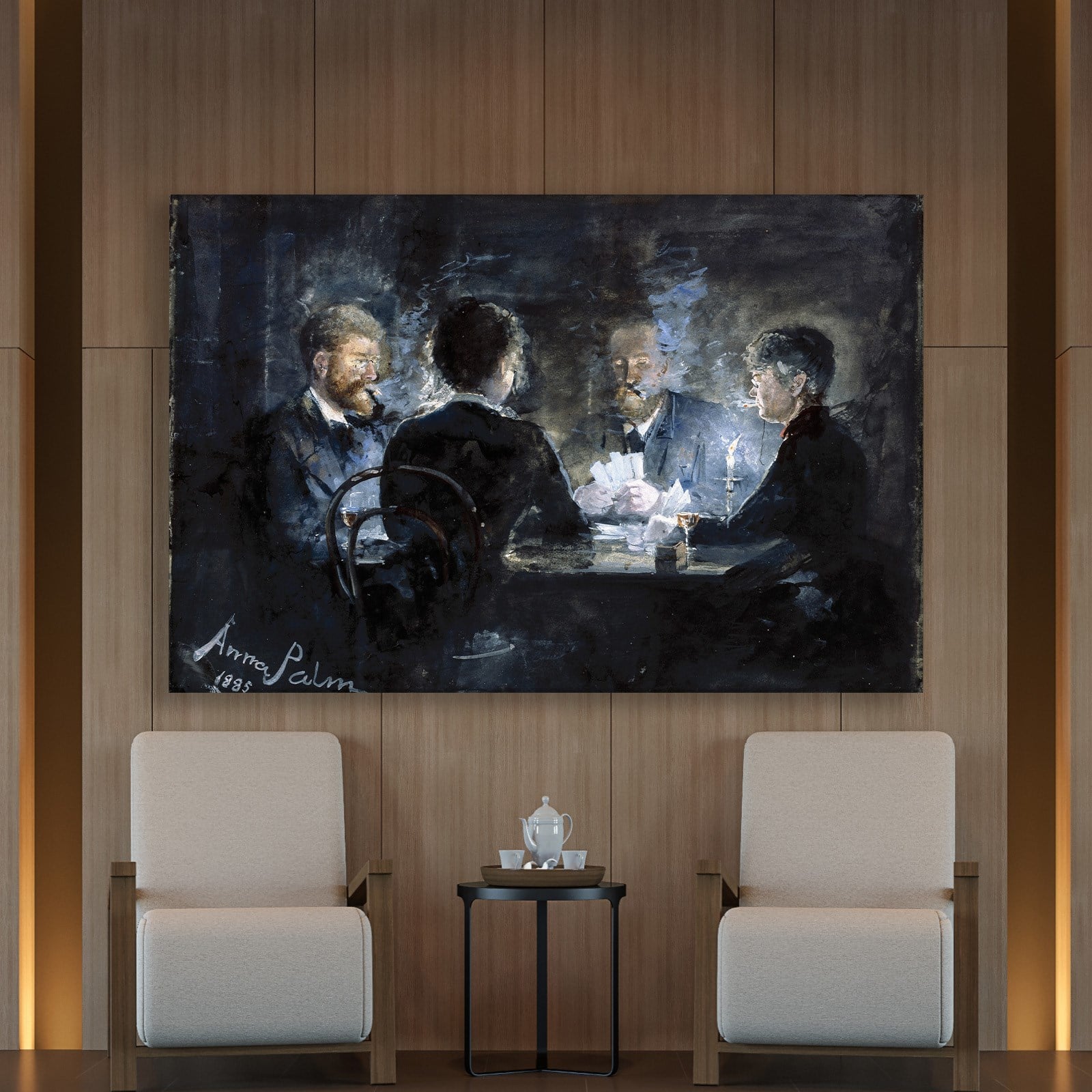A Game of L'Hombre in Brøndum's Hotel – Anna Palm