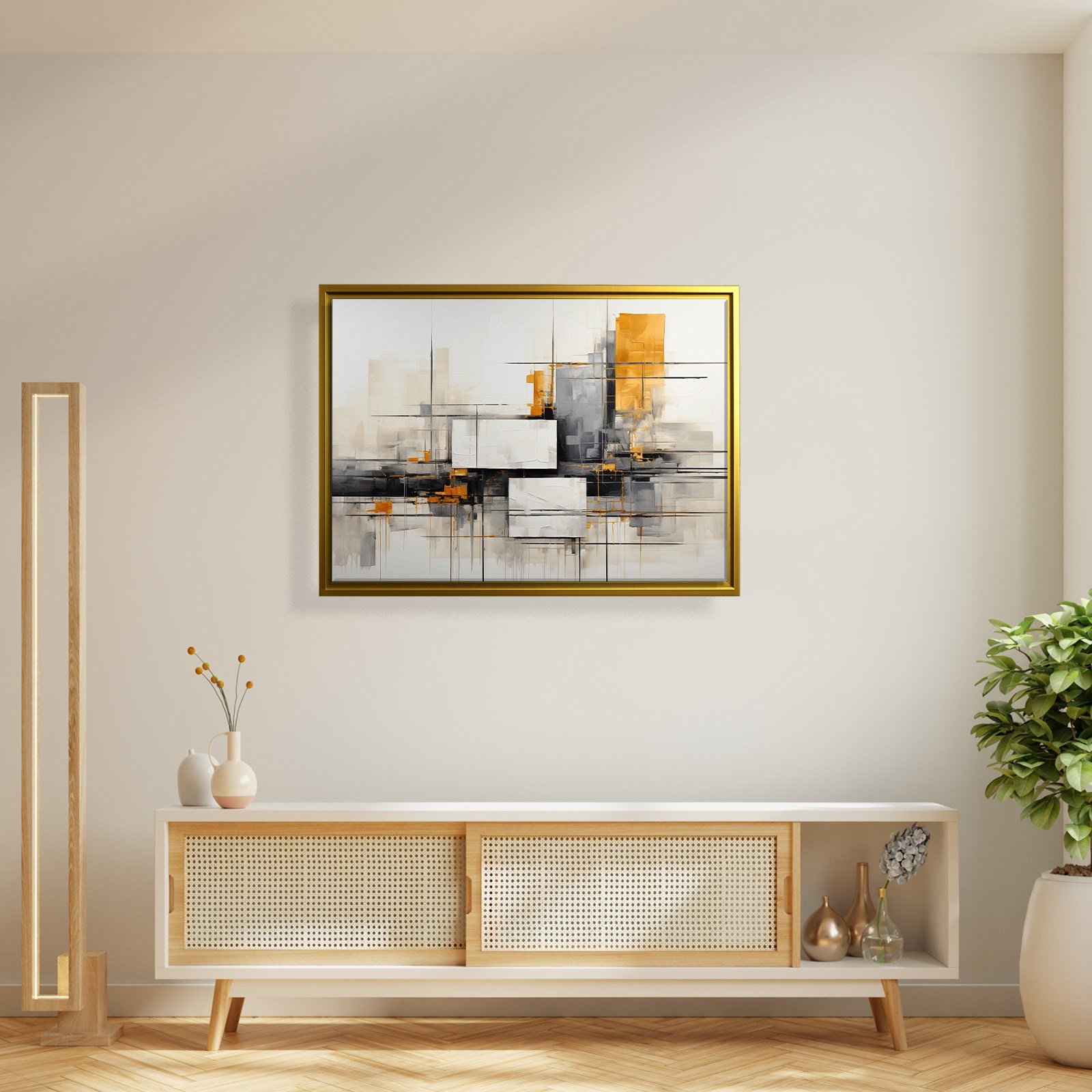 Altın Yapılar – Modern Geometrik Denge