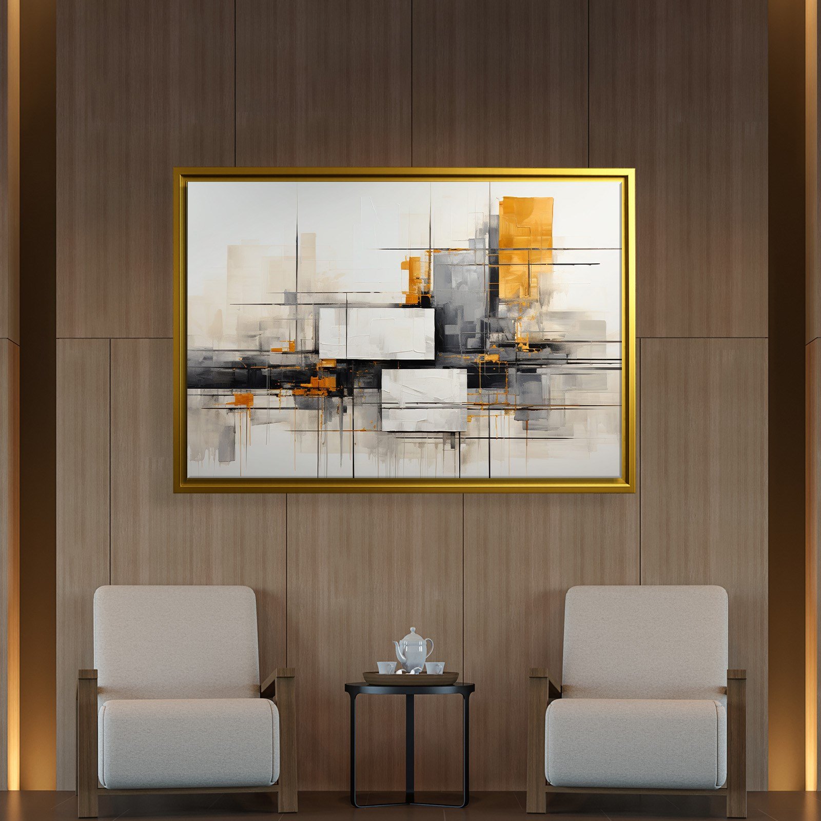 Altın Yapılar – Modern Geometrik Denge