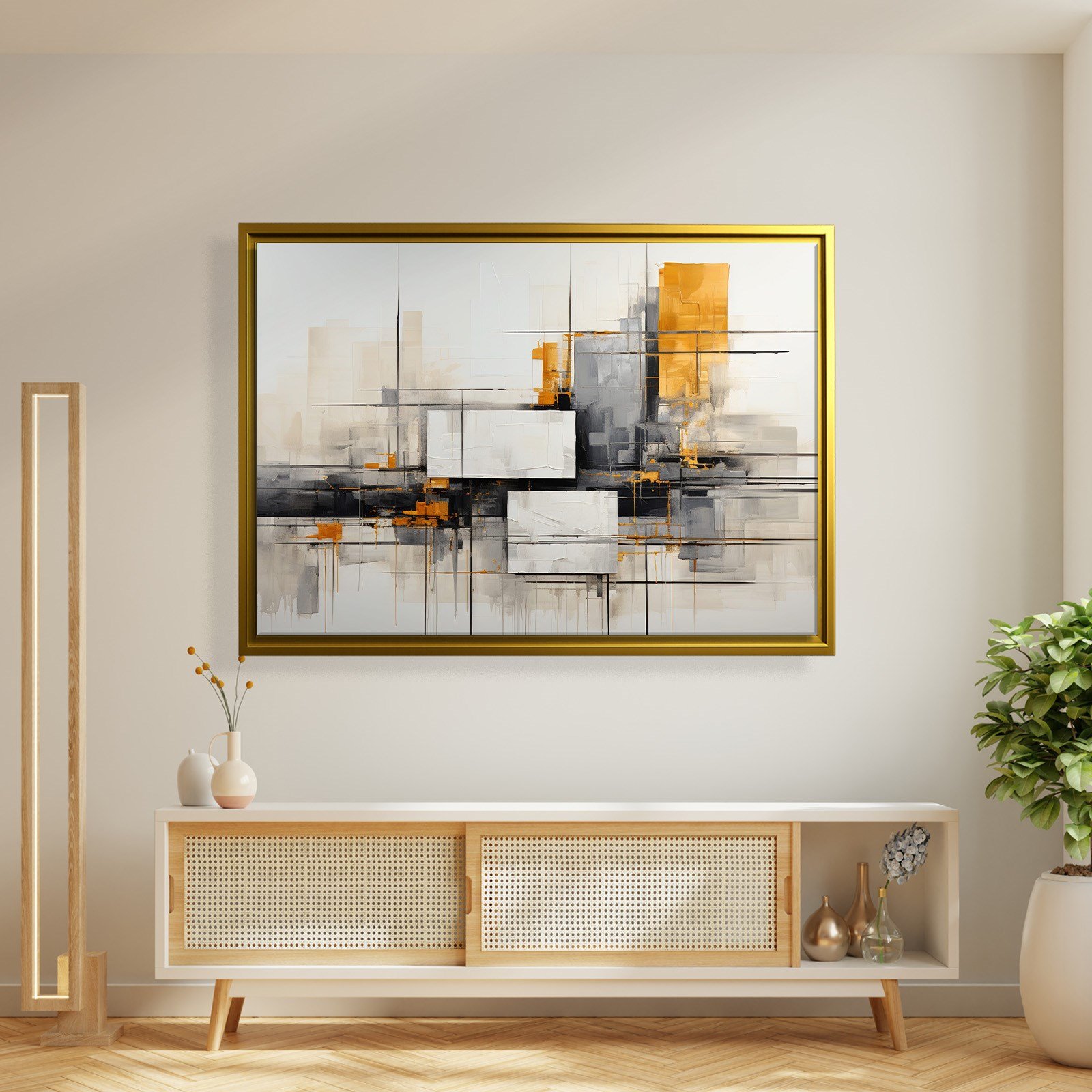 Altın Yapılar – Modern Geometrik Denge