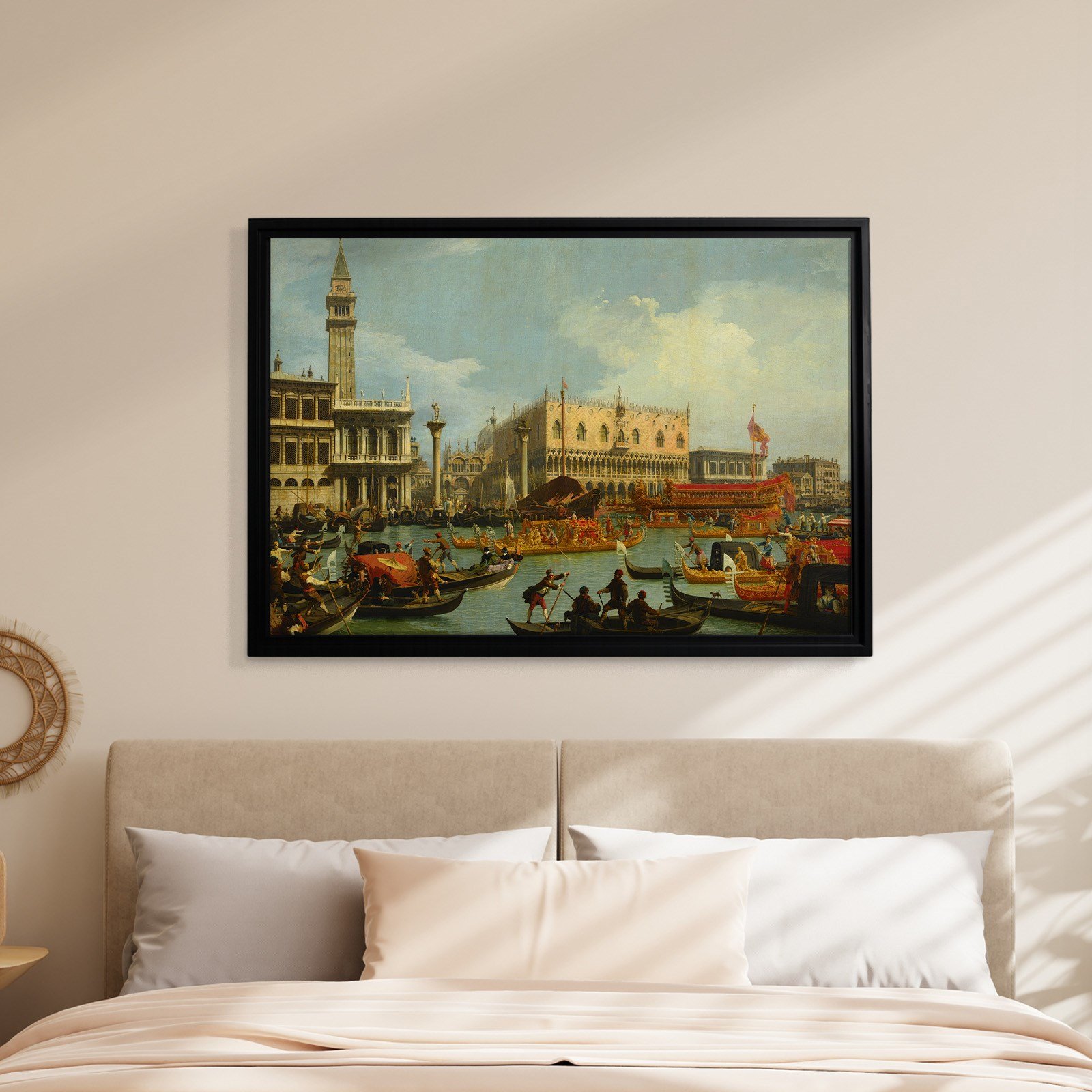 Canaletto – Venedik Bucentaur Kanvas Tablo