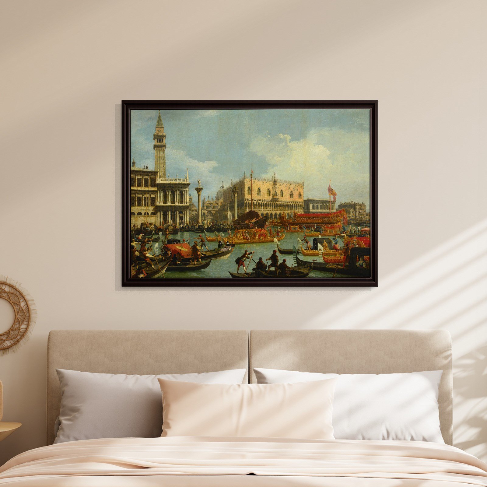 Canaletto – Venedik Bucentaur Kanvas Tablo